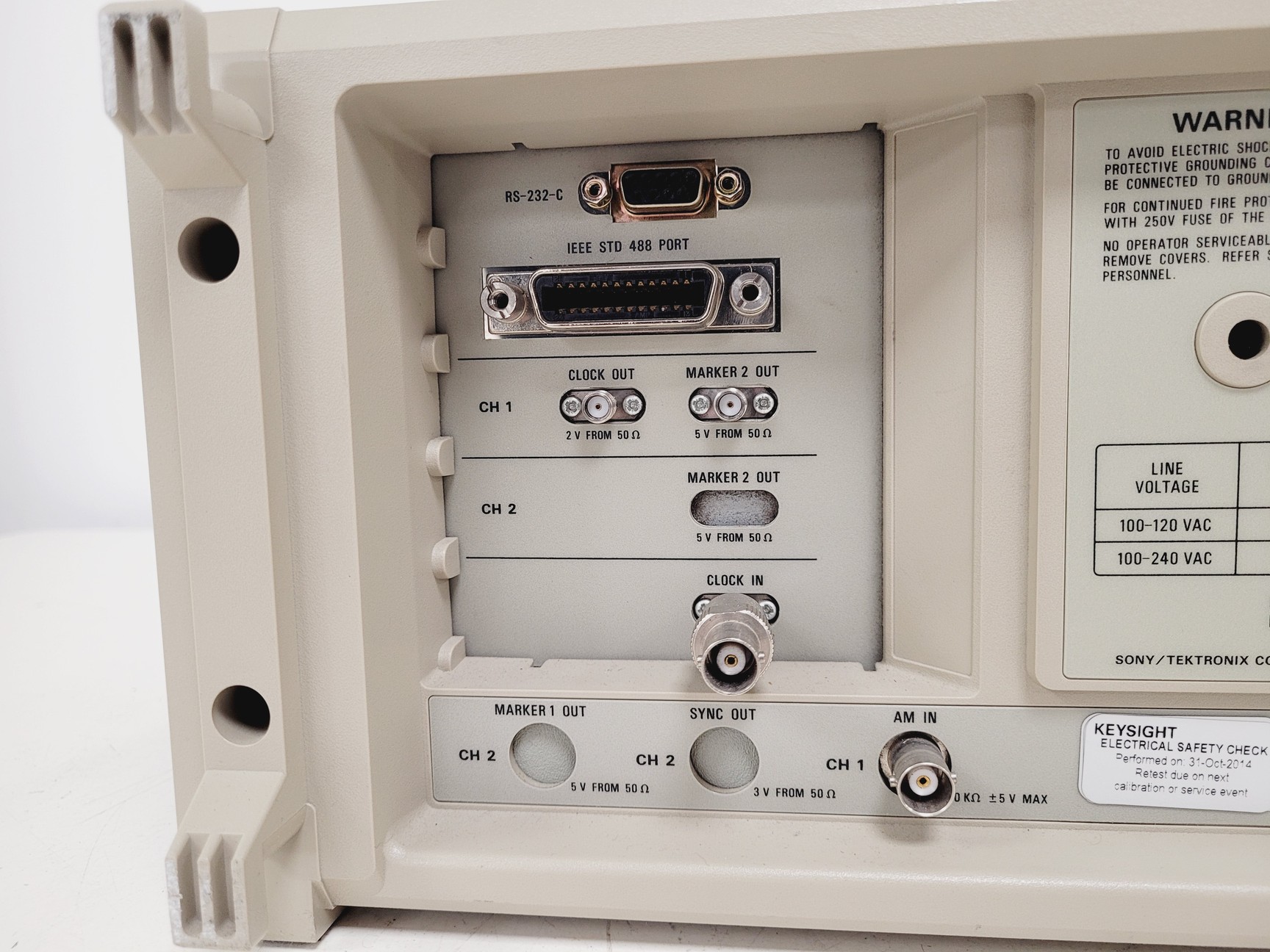 Image of Sony Tektronix AWG2021 Arbitrary Waveform Generator