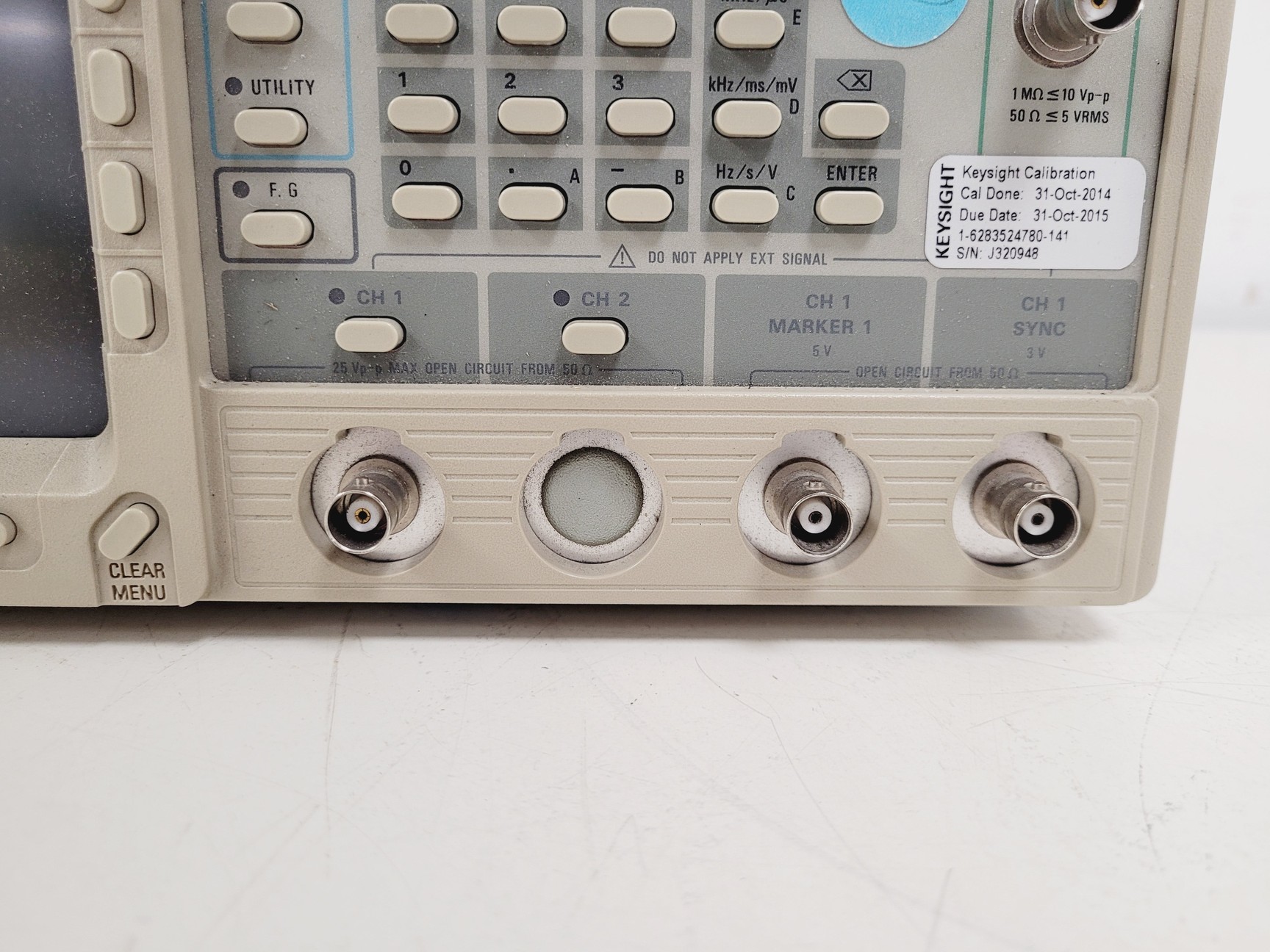 Image of Sony Tektronix AWG2021 Arbitrary Waveform Generator