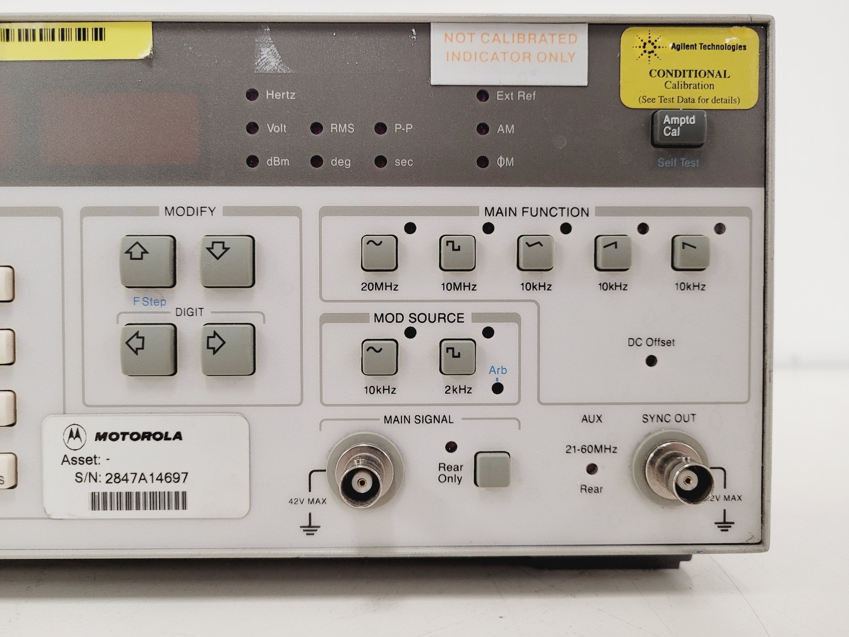Image of Hewlett Packard 3325B Synthesizer/Function Generator