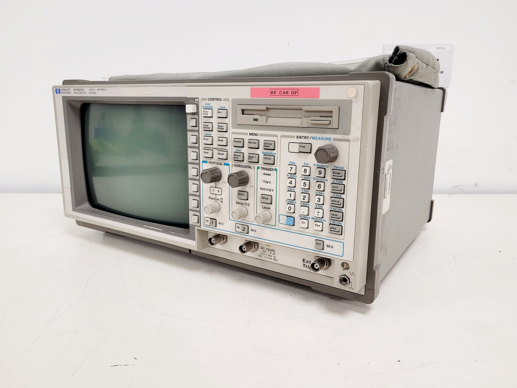Image of Hewlett Packard 54520A Oscilloscope