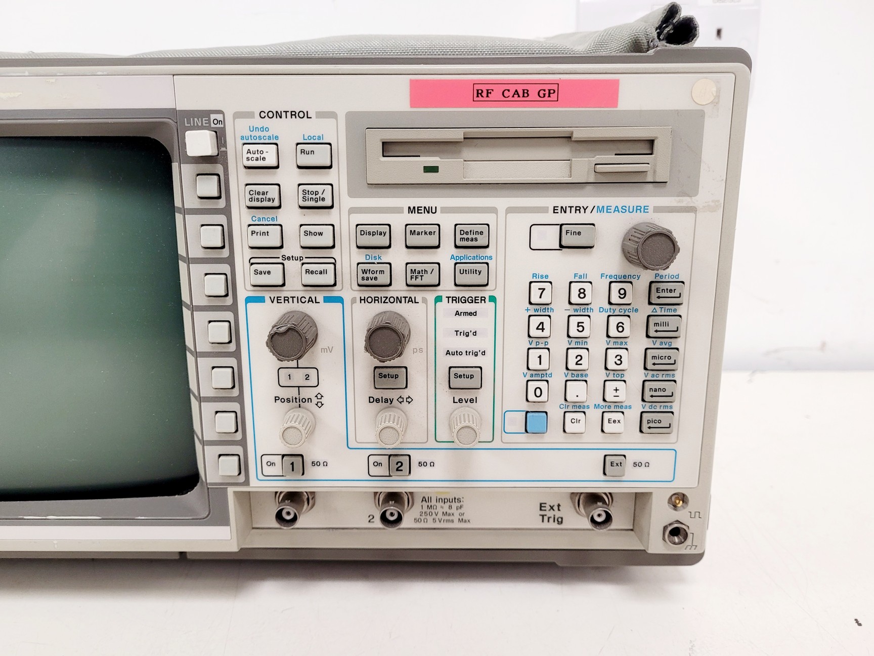 Image of Hewlett Packard 54520A Oscilloscope