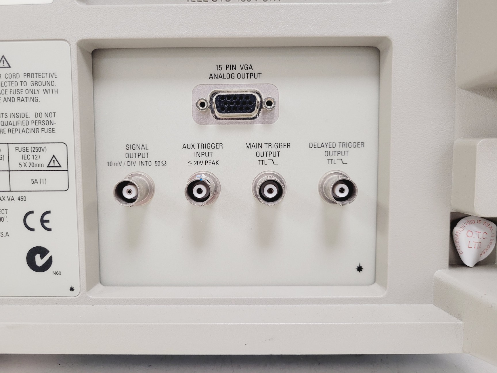 Image of Tektronix TDS 520C Two Channel Digitizing Oscilloscope with InstaVu Acquisition