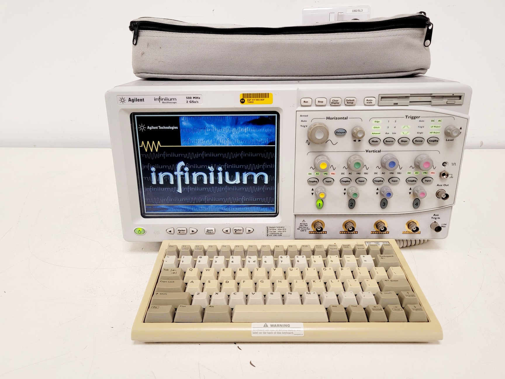 Image of Agilent Infiniium 54825A Oscilloscope 500 MHz 2 GSa/s