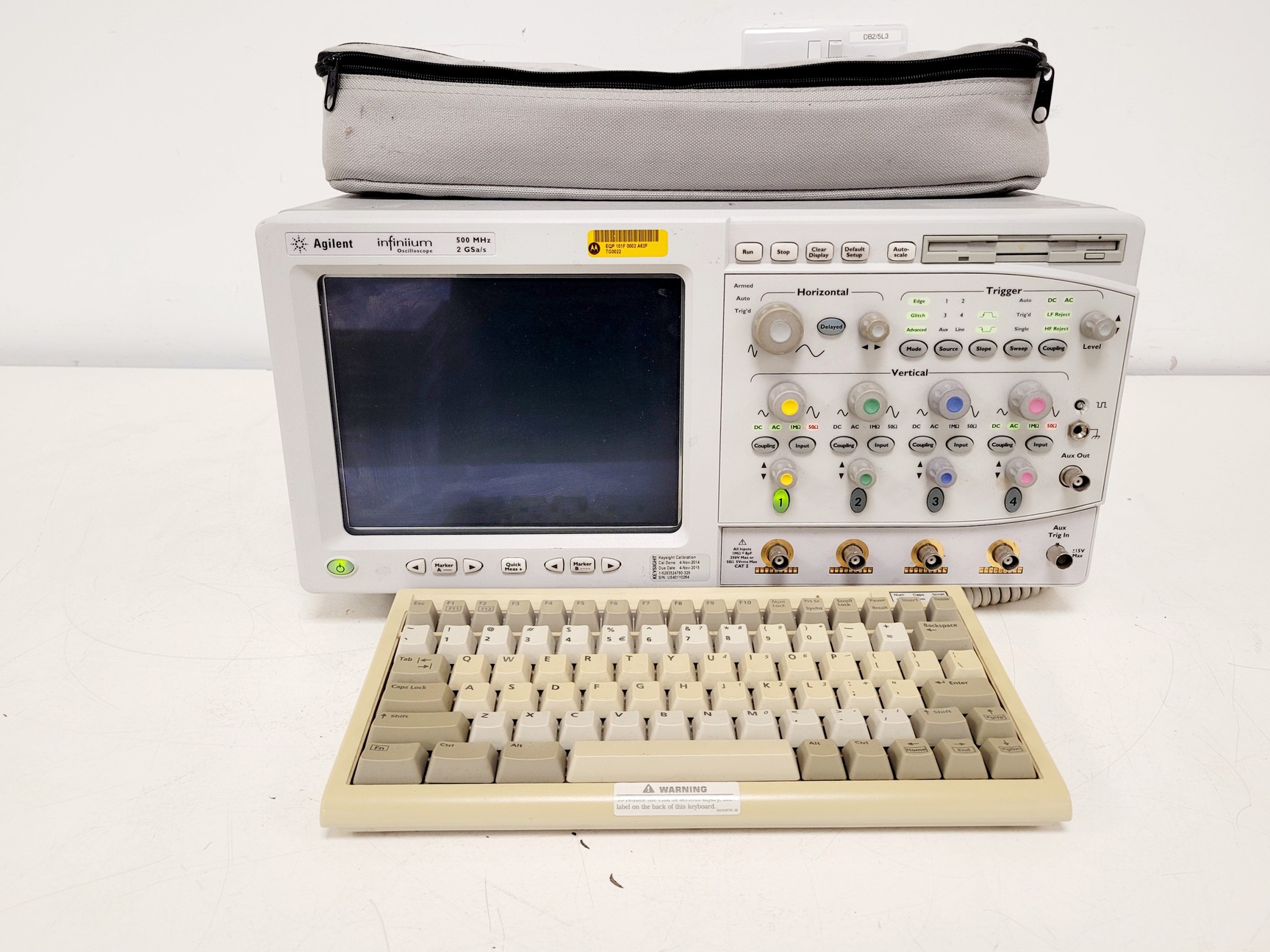 Image of Agilent Infiniium 54825A Oscilloscope 500 MHz 2 GSa/s