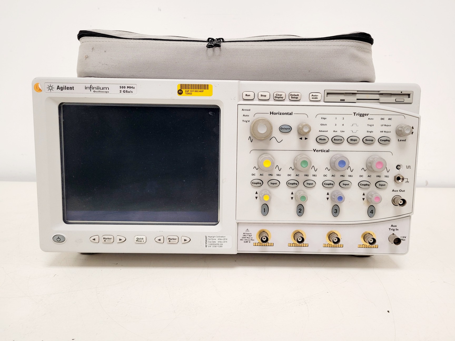 Image of Agilent Infiniium 54825A Oscilloscope 500 MHz 2 GSa/s