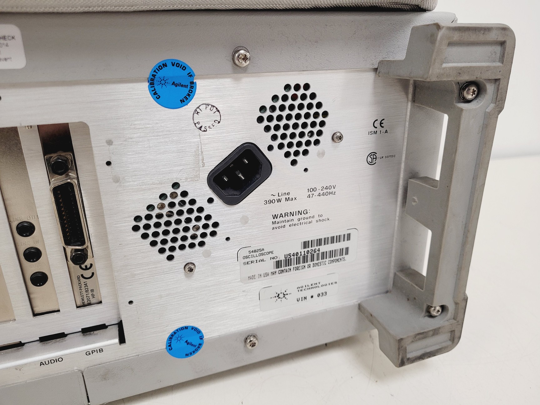 Image of Agilent Infiniium 54825A Oscilloscope 500 MHz 2 GSa/s