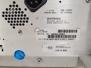 Thumbnail image of Agilent Infiniium 54825A Oscilloscope 500 MHz 2 GSa/s