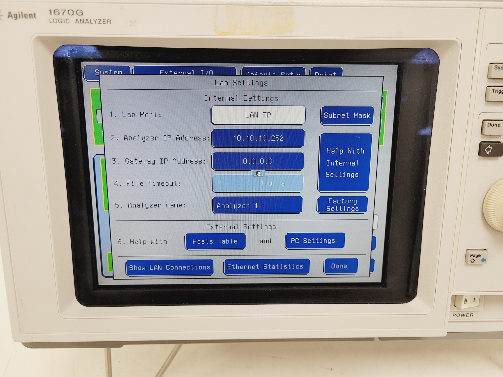 Image of Agilent 1670G Logic Analyzer w/ Accessories