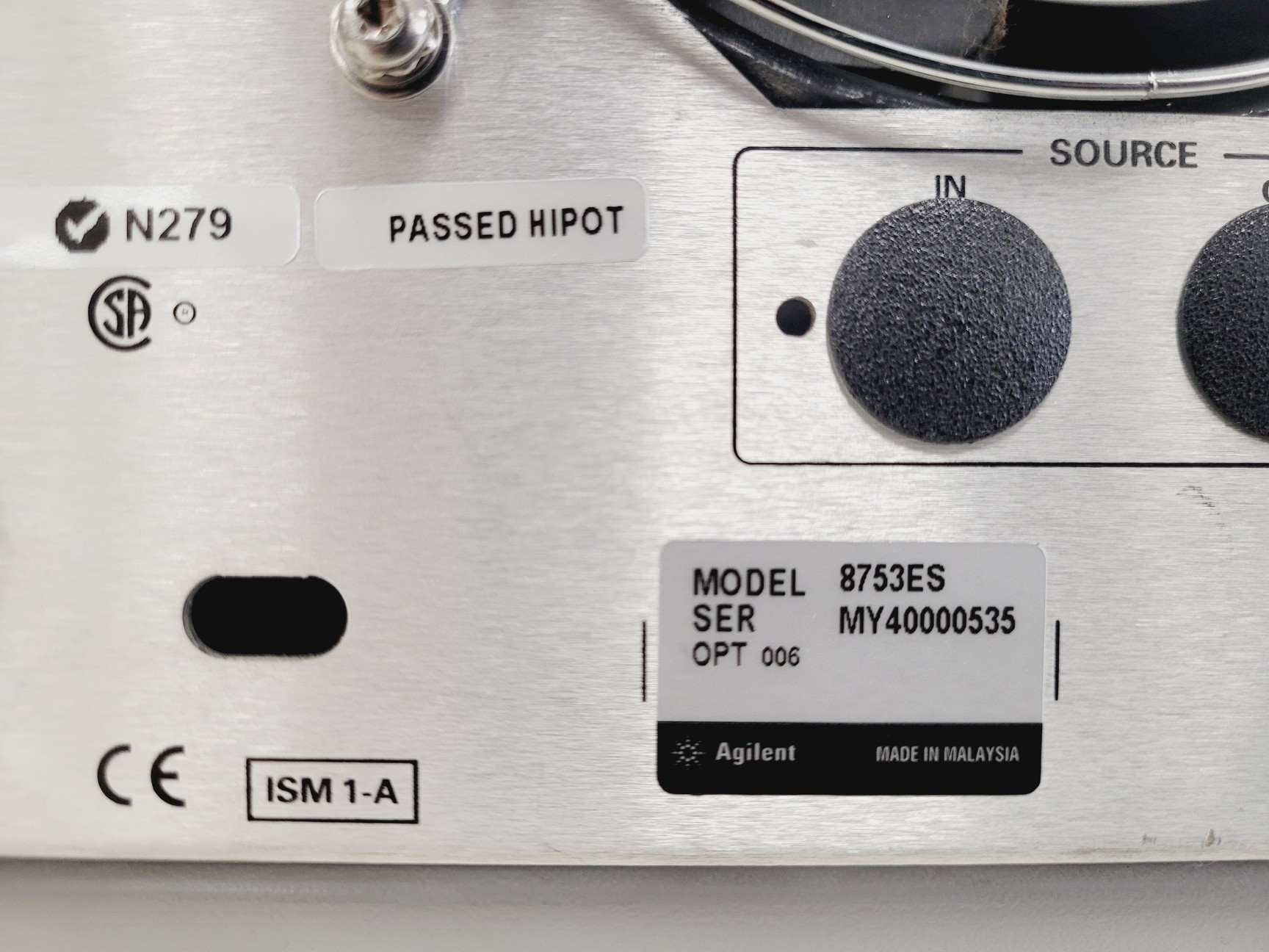 Image of Agilent 8753ES S-Parameter Network Analyzer Spares/Repair