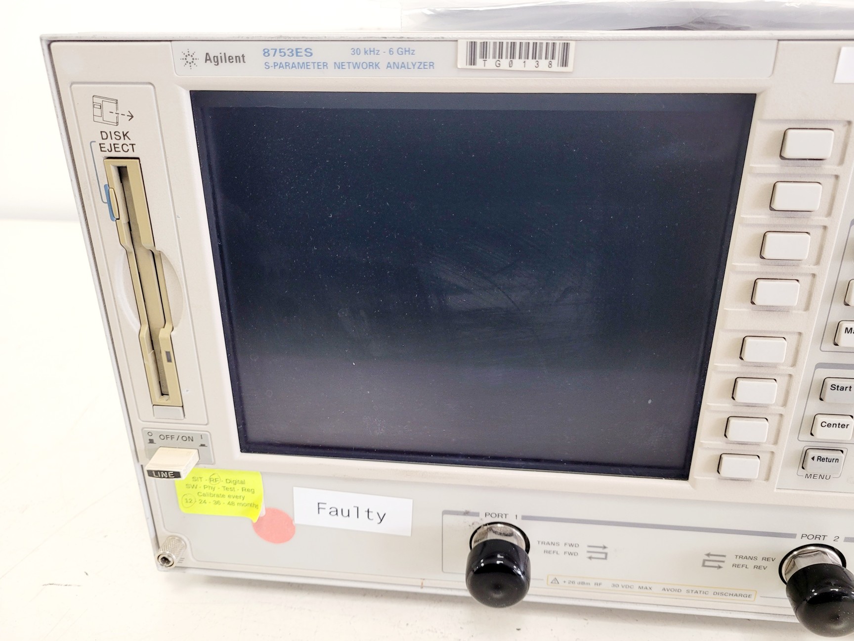 Image of Agilent 8753ES S-Parameter Network Analyzer Spares/Repair