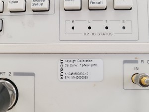 Thumbnail image of Agilent 8753ES S-Parameter Network Analyzer Spares/Repair
