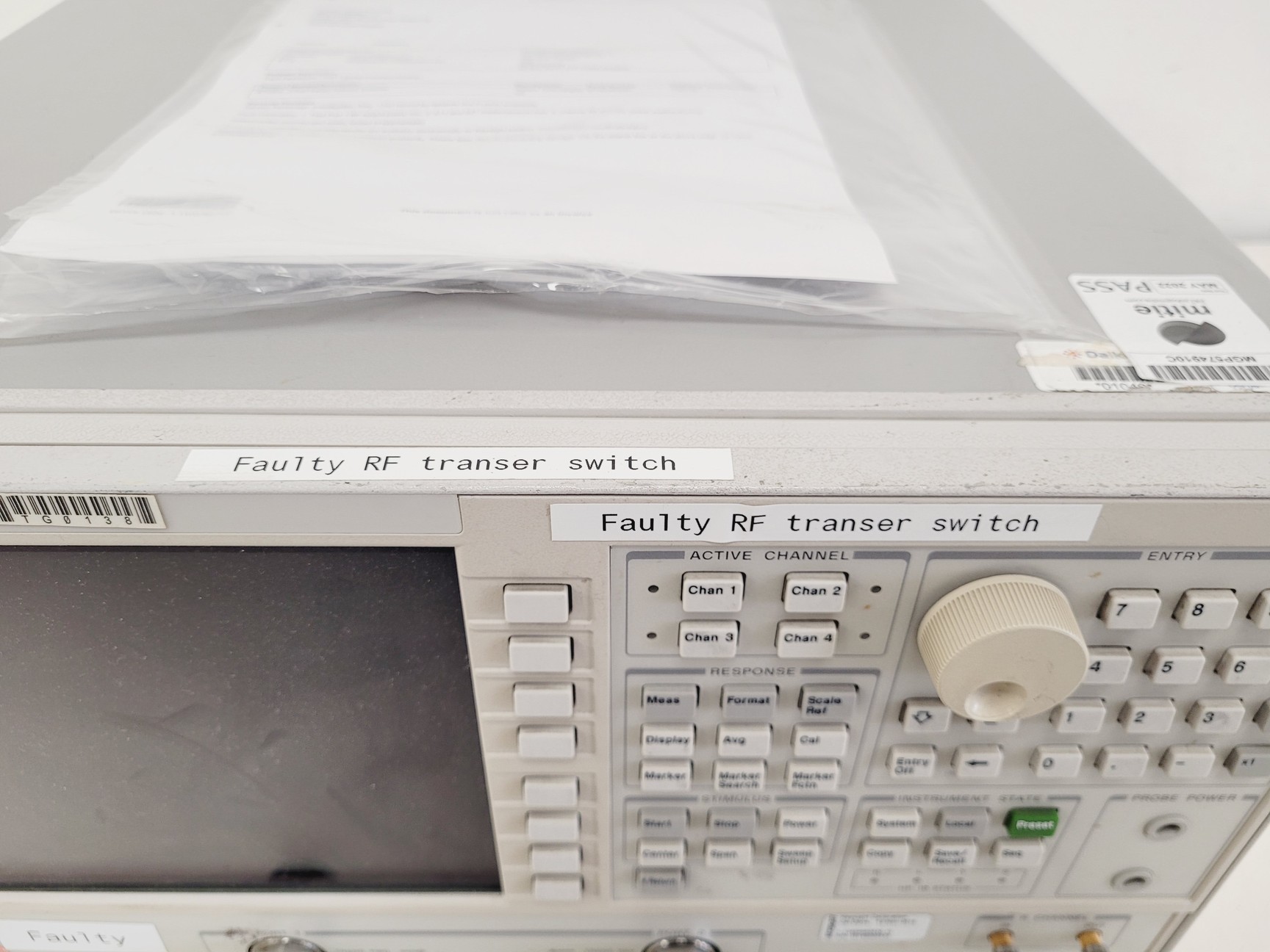 Image of Agilent 8753ES S-Parameter Network Analyzer Spares/Repair