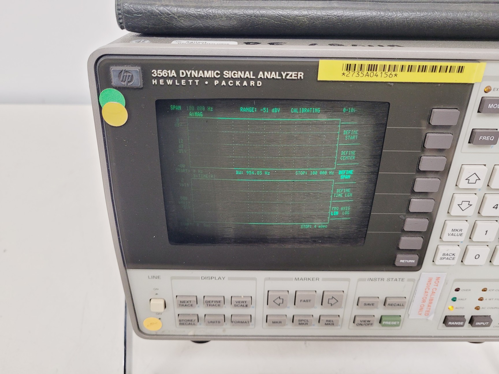 Image of Hewlett Packard 3561A Dynamic Signal Analyzer 