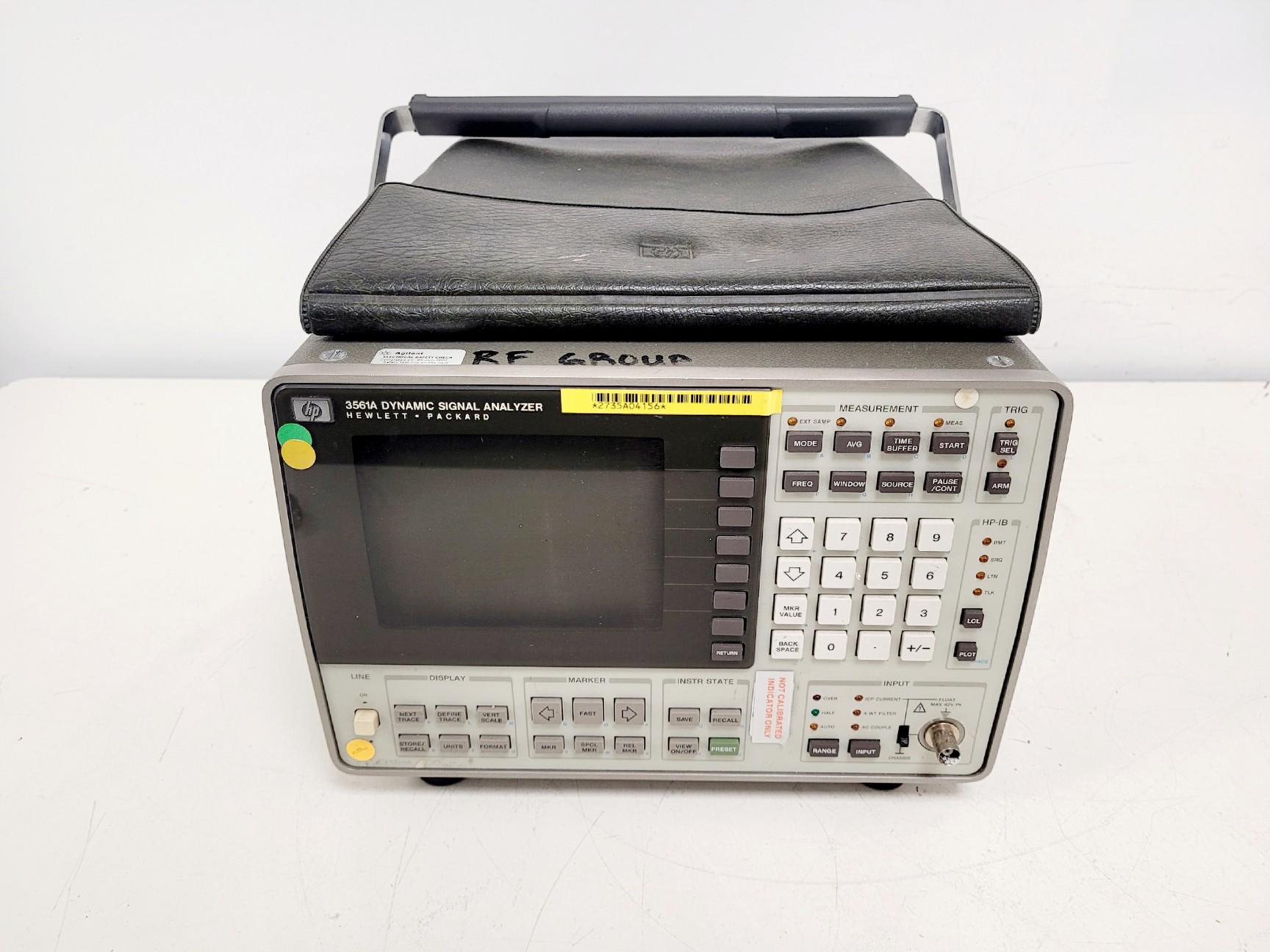 Image of Hewlett Packard 3561A Dynamic Signal Analyzer 