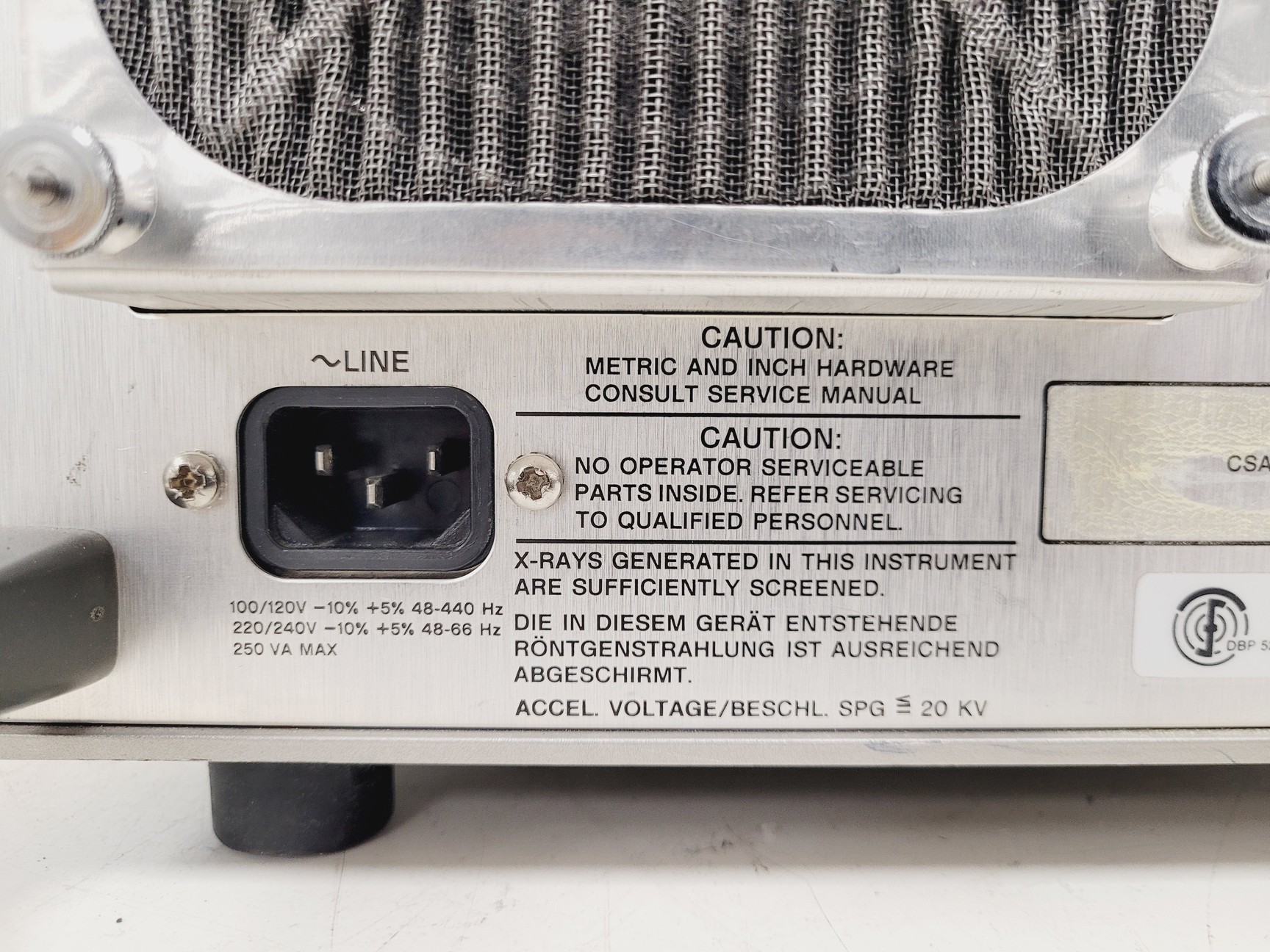 Image of Hewlett Packard 3561A Dynamic Signal Analyzer 