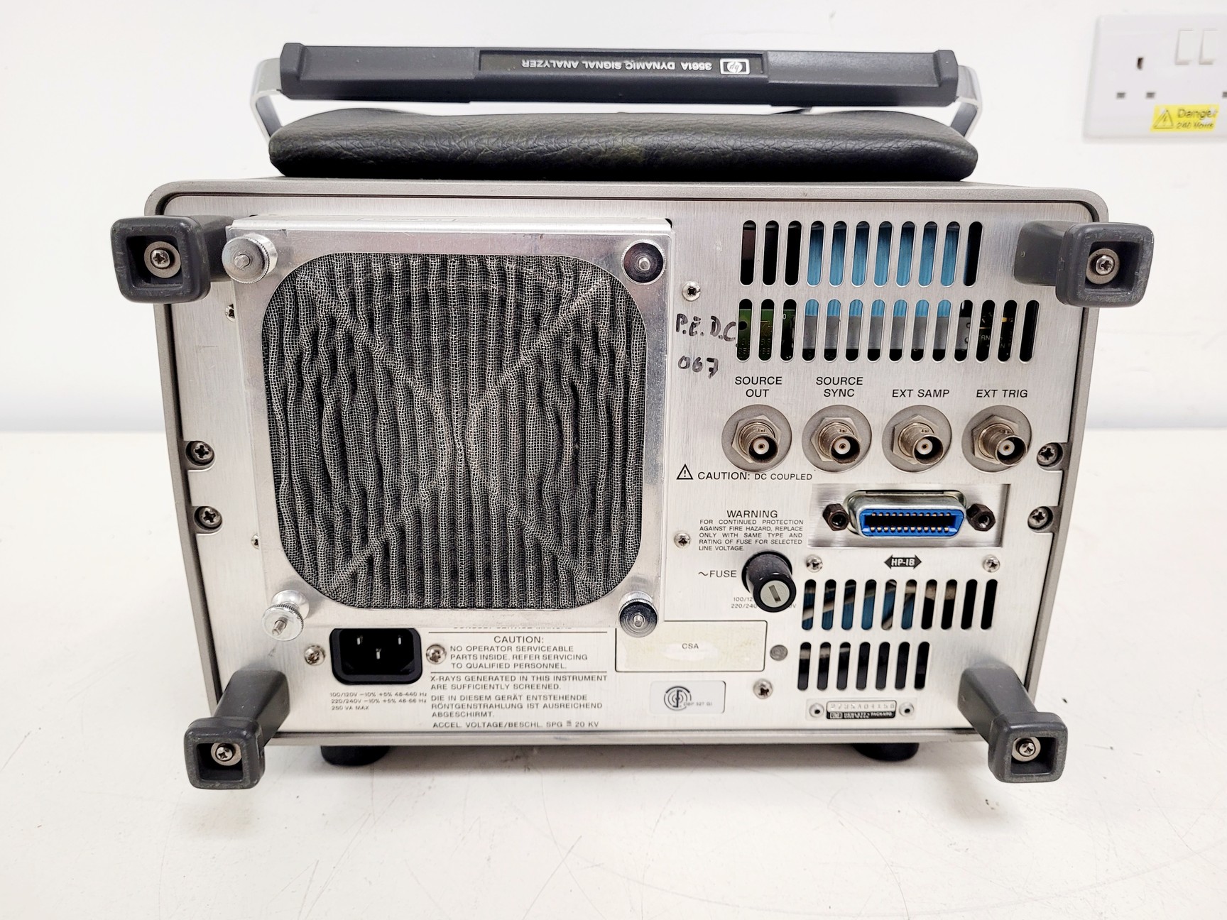 Image of Hewlett Packard 3561A Dynamic Signal Analyzer 