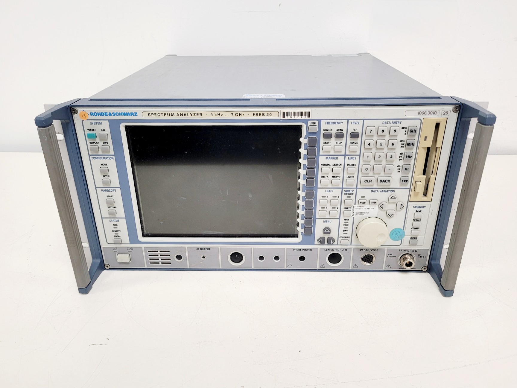 Image of Rohde & Schwarz Spectrum Analyzer 9kHz 7GHz FSEB 20