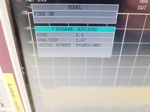 Thumbnail image of Rohde & Schwarz Spectrum Analyzer 20Hz 7GHz FSEB 30