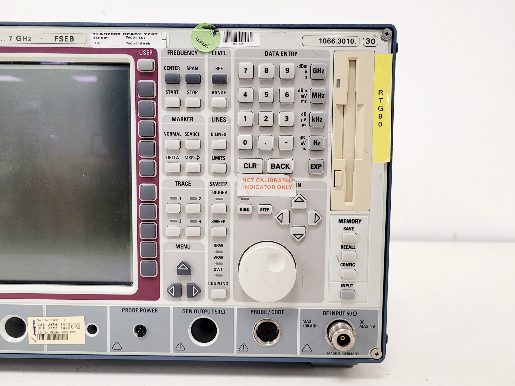 Image of Rohde & Schwarz Spectrum Analyzer 20Hz 7GHz FSEB 30