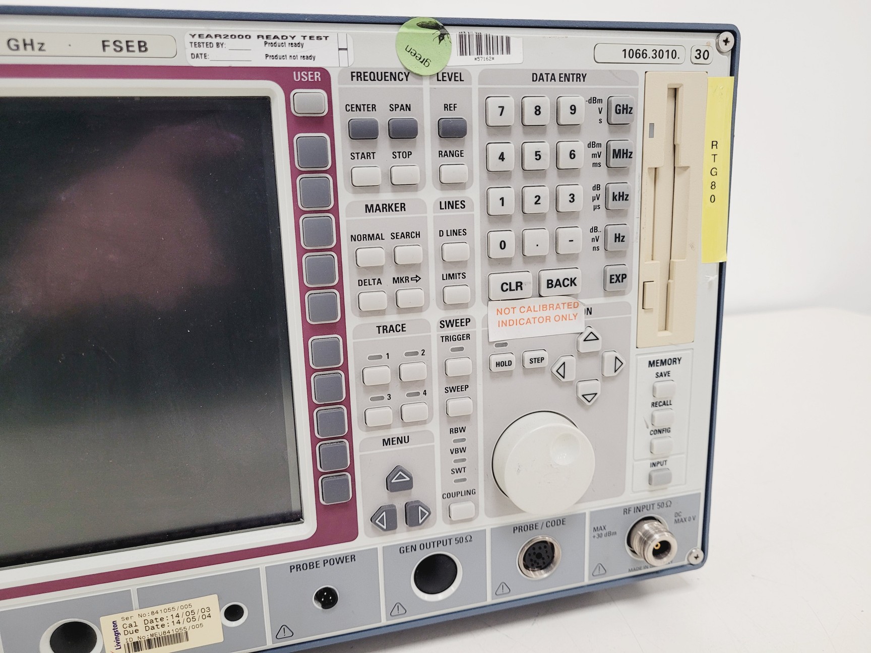 Image of Rohde & Schwarz Spectrum Analyzer 20Hz 7GHz FSEB 30