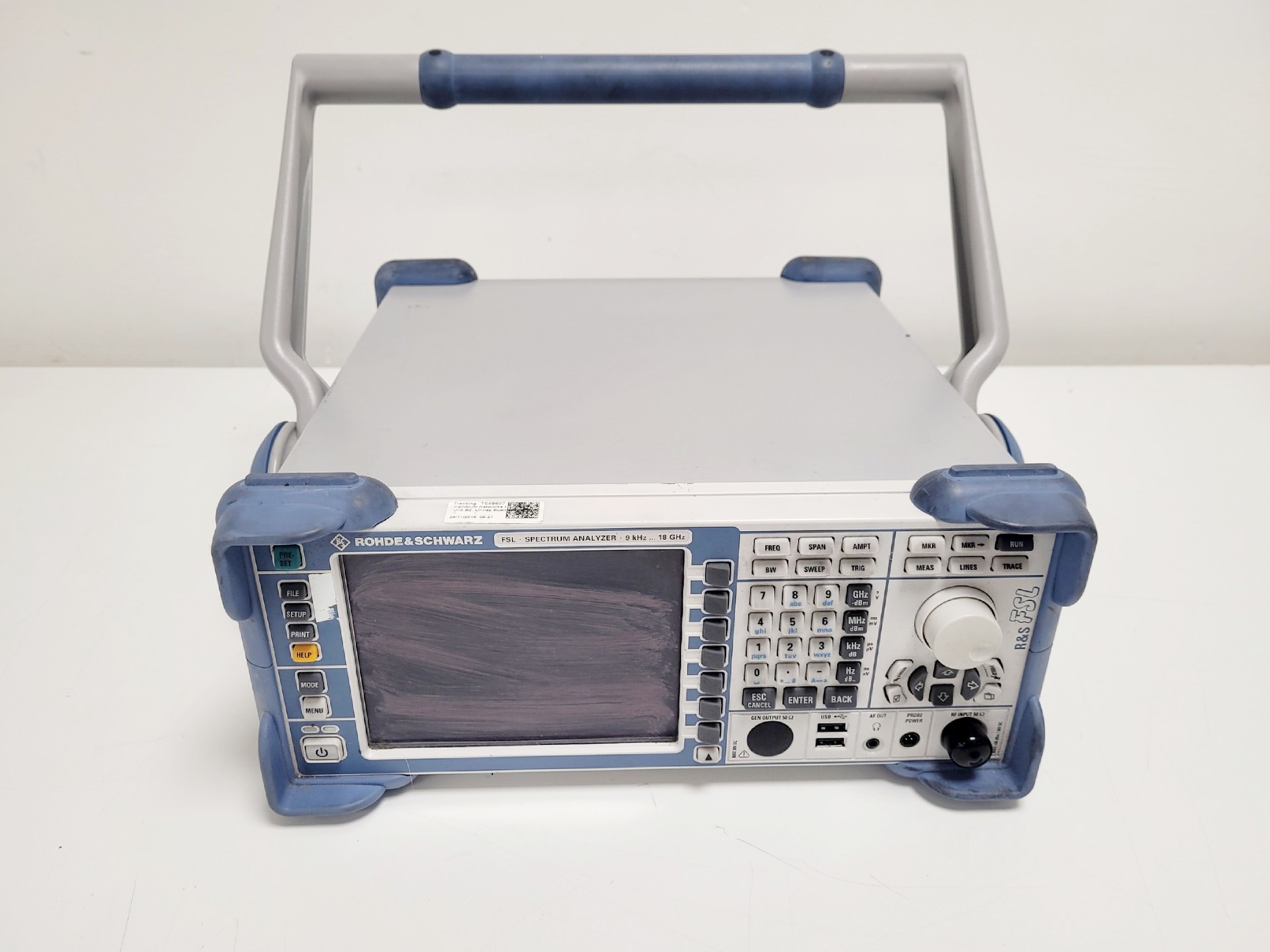 Image of Rohde & Schwarz FSL Spectrum Analyzer 9kHz 18GHz