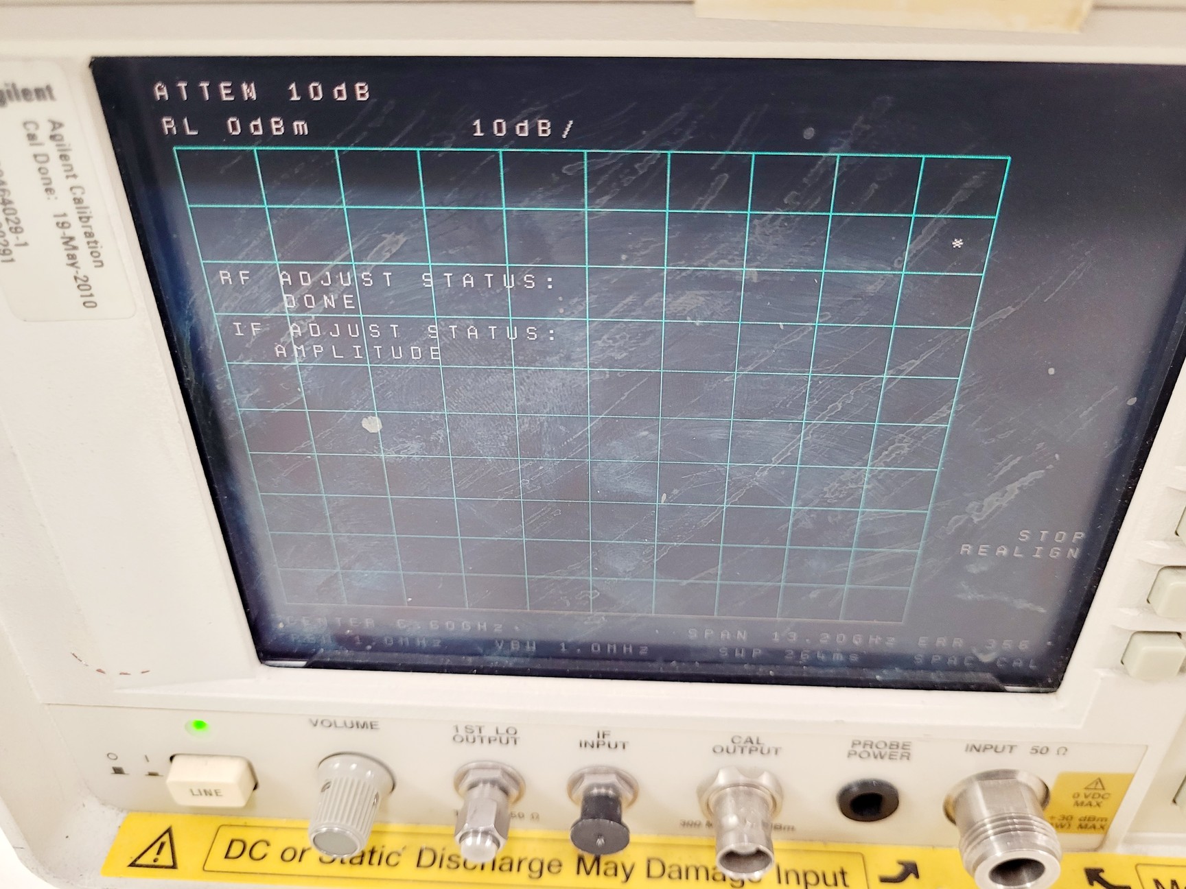 Image of Agilent 8562EC Spectrum Analyzer w/ Mass Memory Module