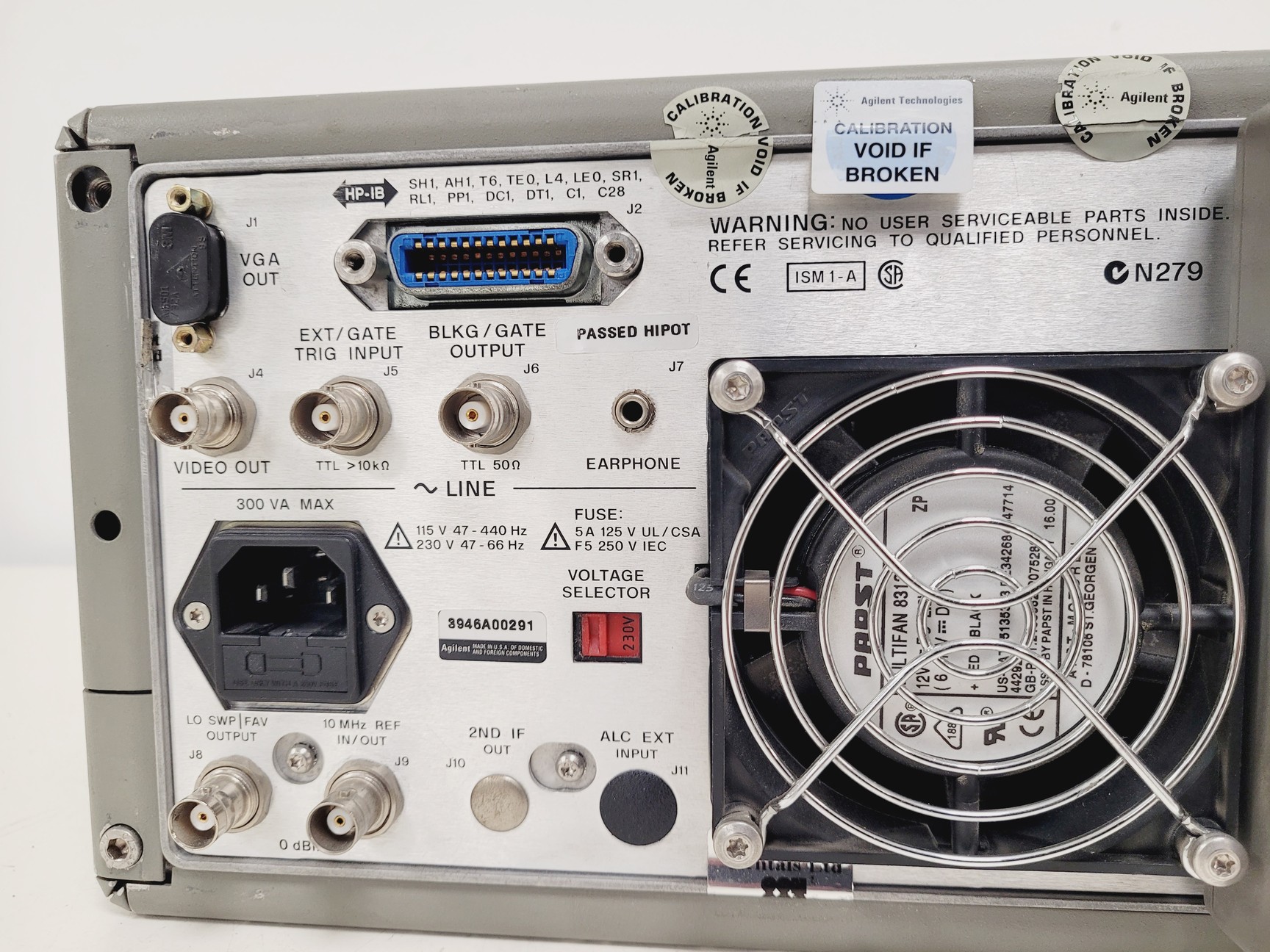 Image of Agilent 8562EC Spectrum Analyzer w/ Mass Memory Module