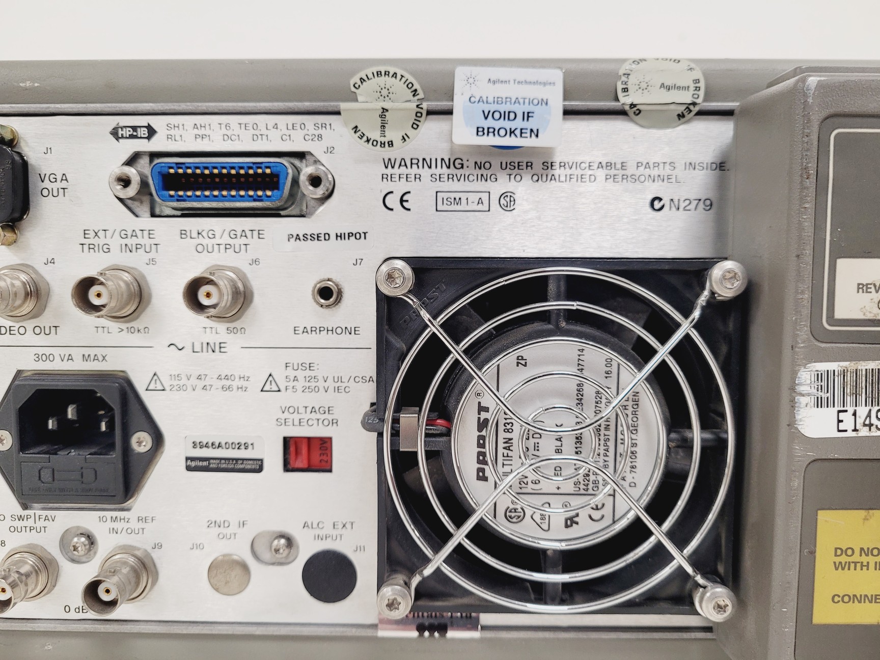 Image of Agilent 8562EC Spectrum Analyzer w/ Mass Memory Module