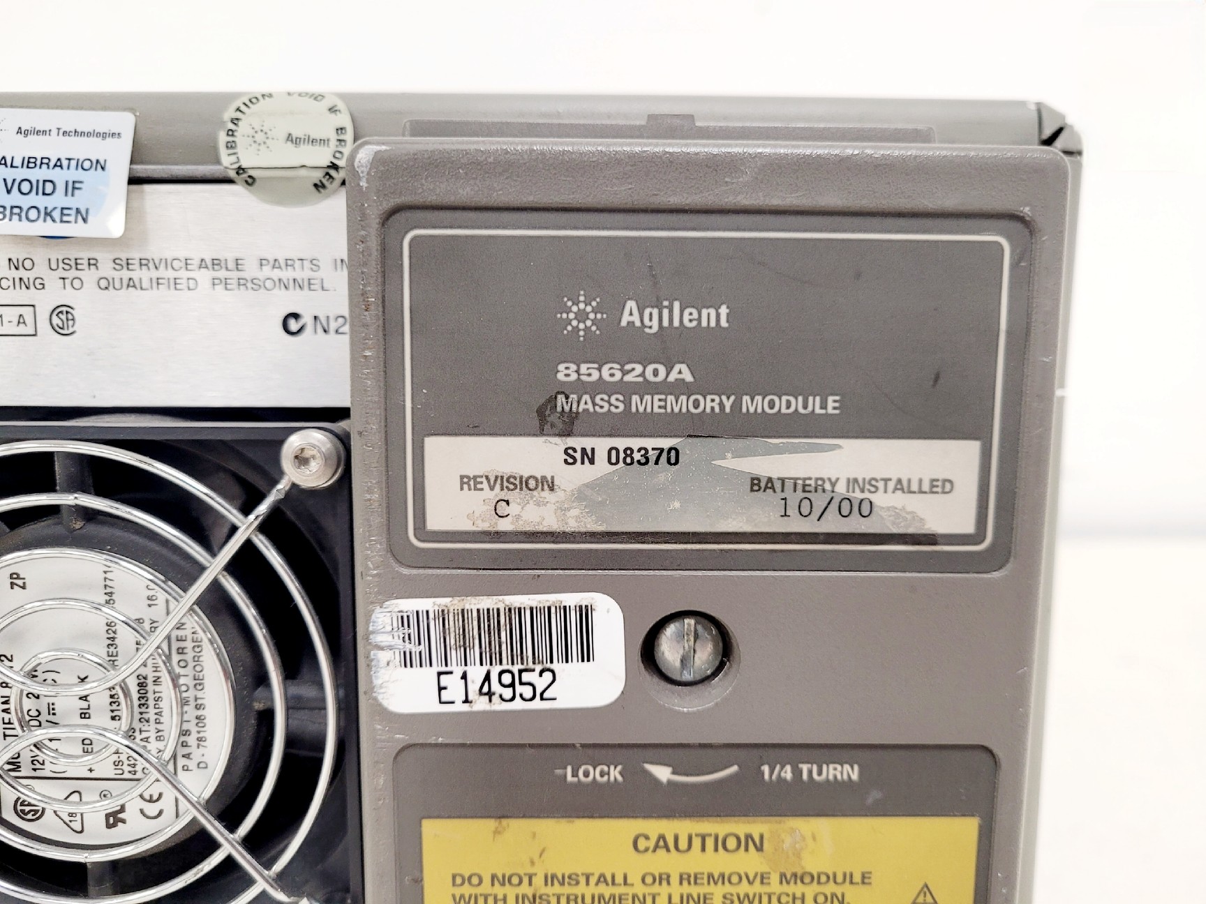 Image of Agilent 8562EC Spectrum Analyzer w/ Mass Memory Module