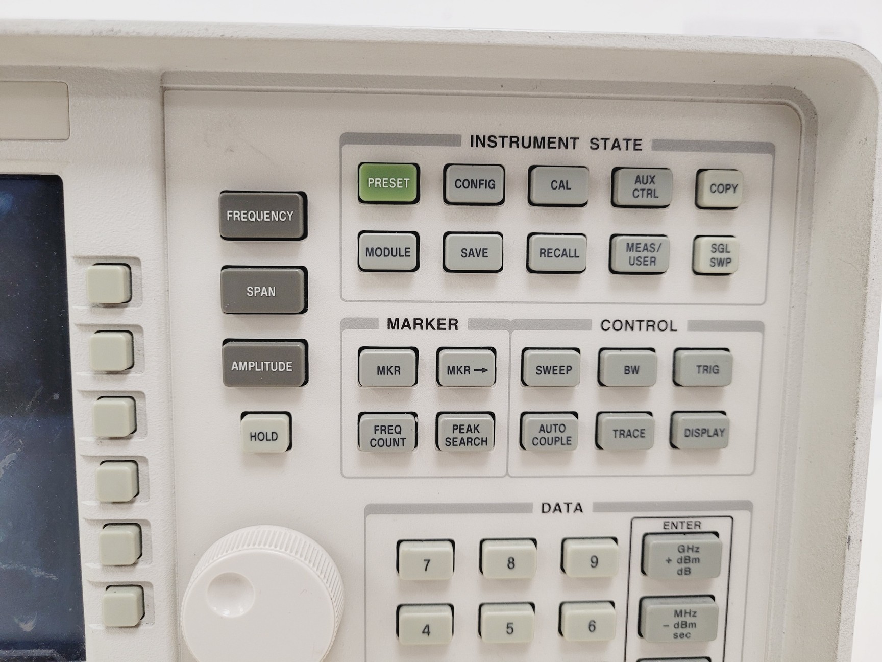 Image of Agilent 8562EC Spectrum Analyzer w/ Mass Memory Module