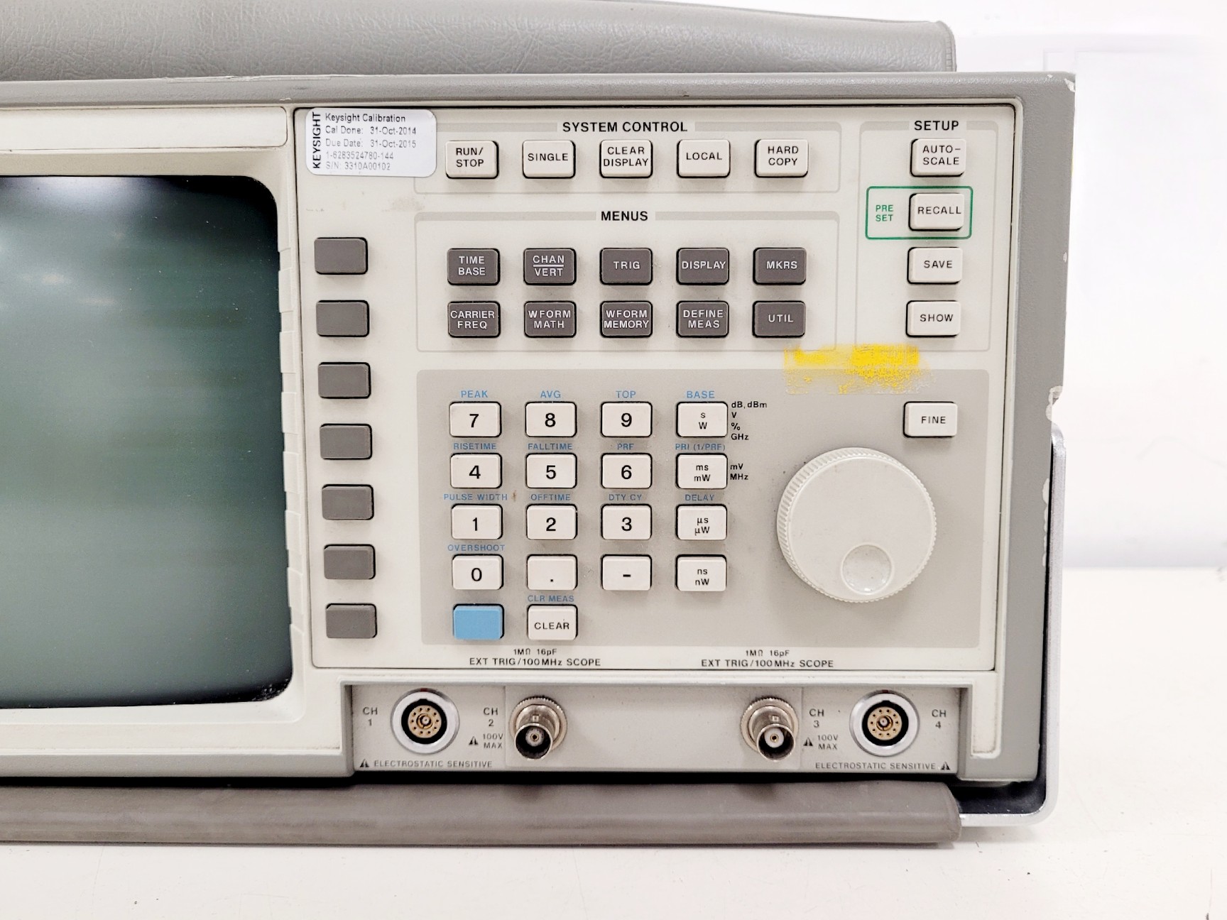 Image of Hewlett Packard 8992A Digital Video Power Analyzer
