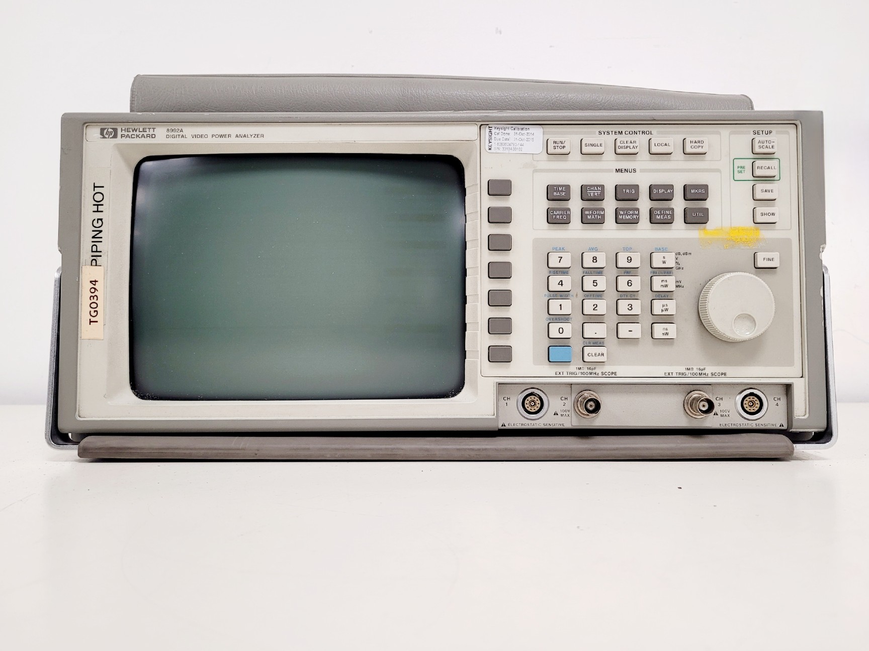 Image of Hewlett Packard 8992A Digital Video Power Analyzer