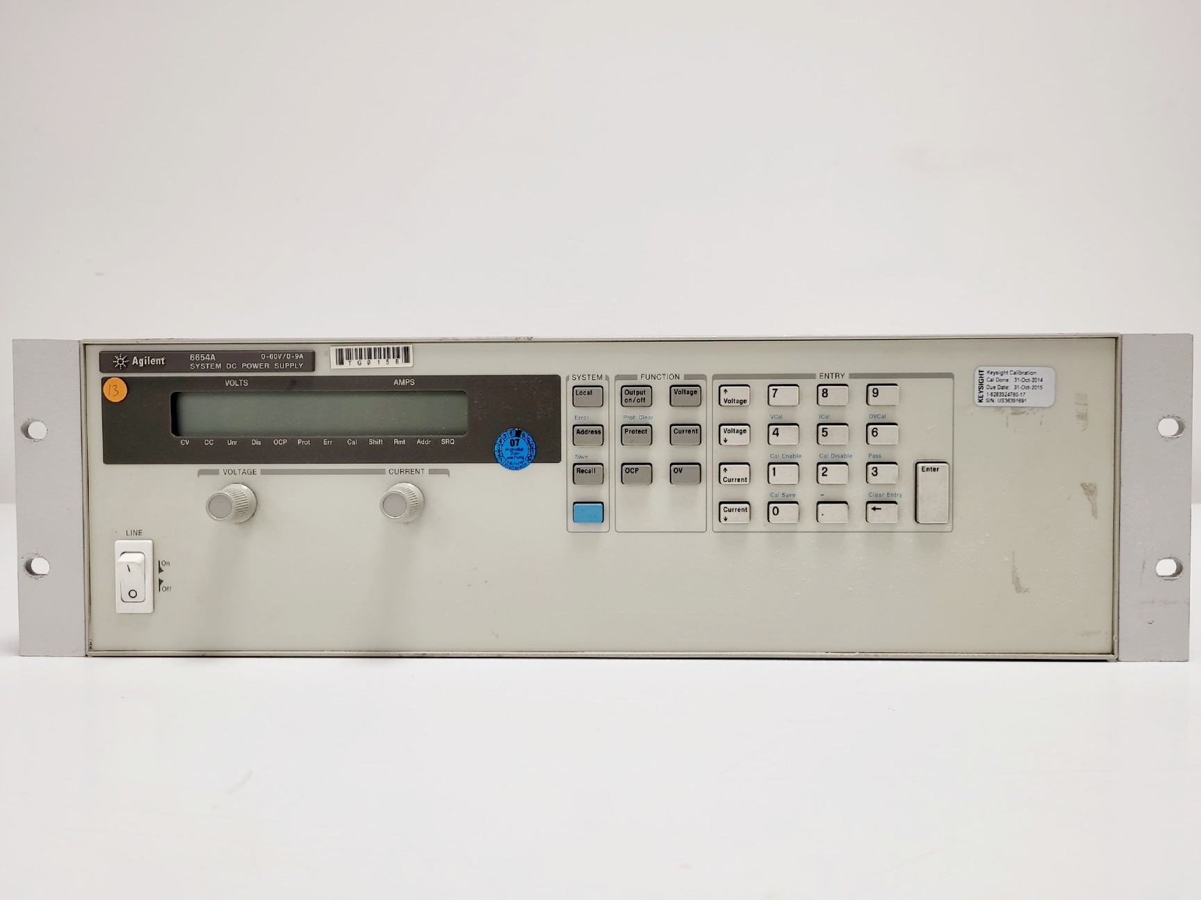 Image of Agilent 6654A System DC Power Supply