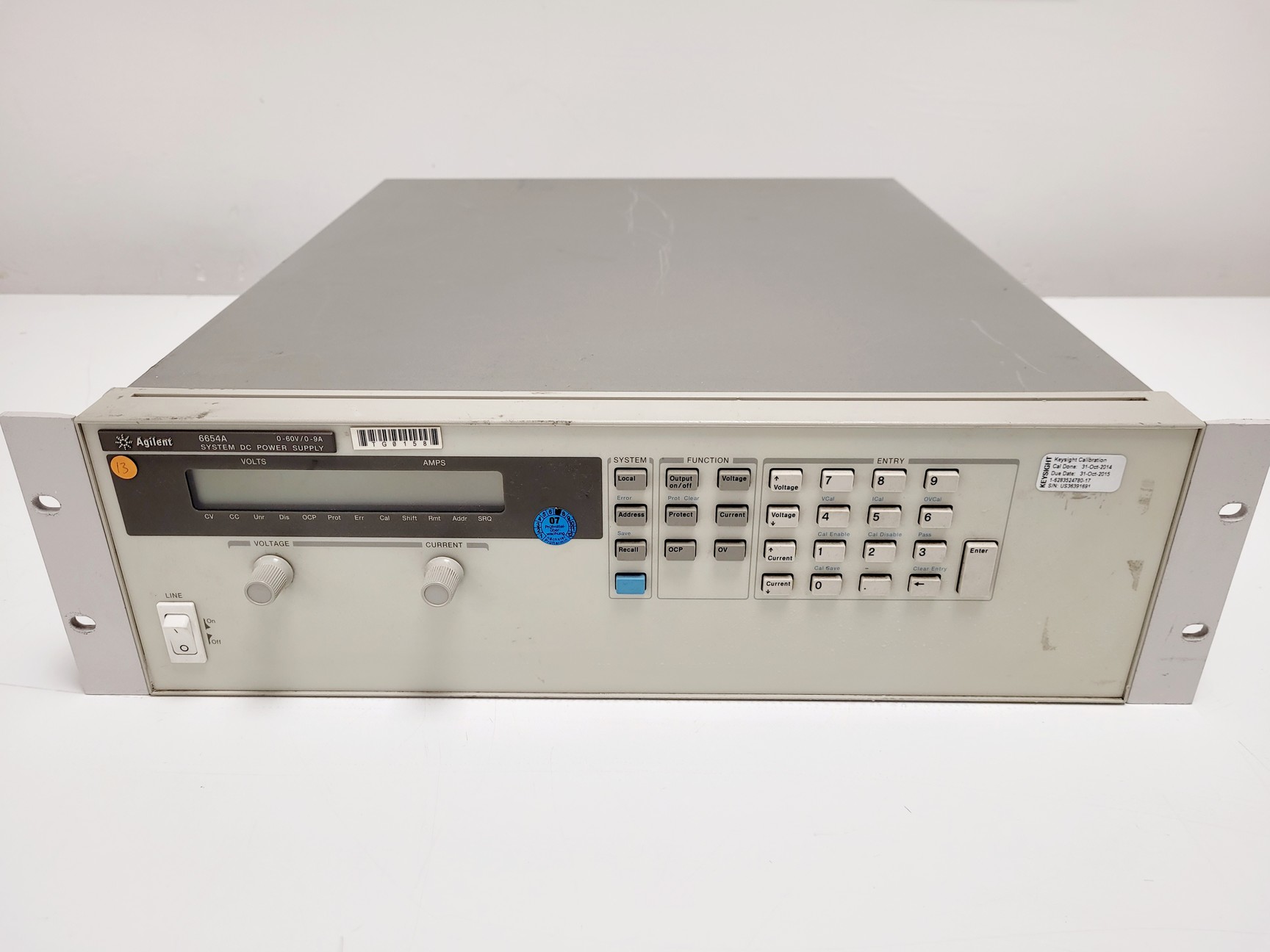 Image of Agilent 6654A System DC Power Supply
