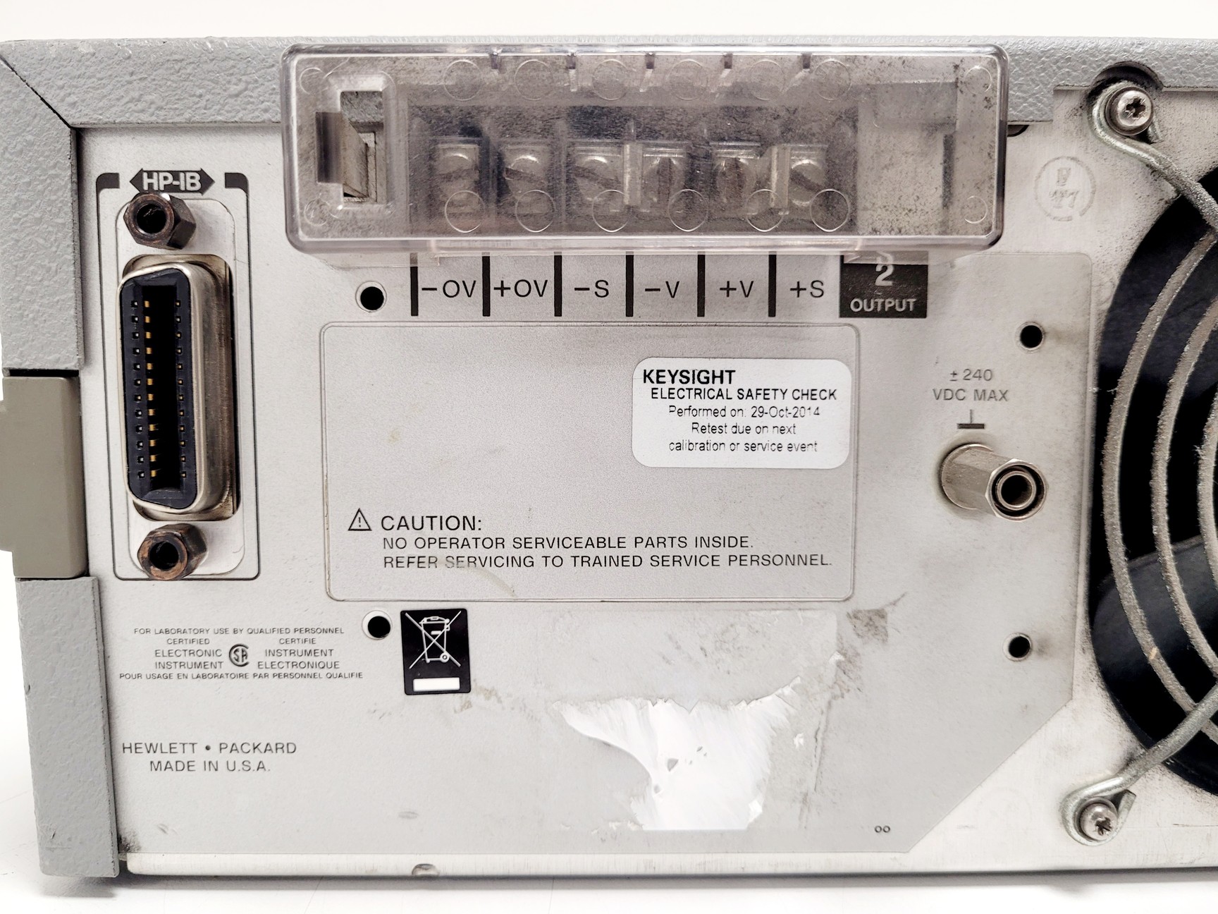 Image of Hewlett Packard 6622A System DC Power Supply