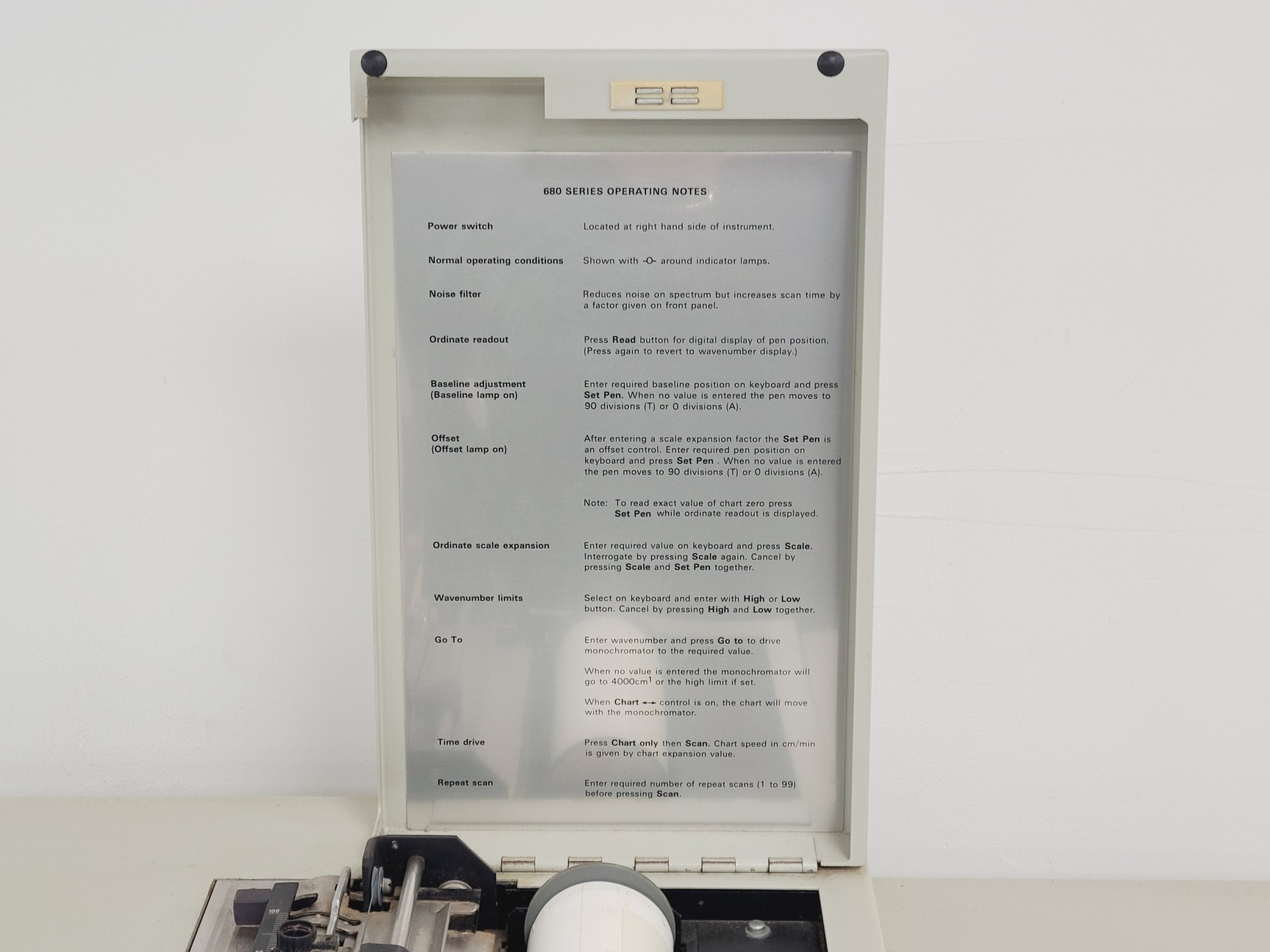 Image of Perkin Elmer Model 684 Infrared Spectrometer