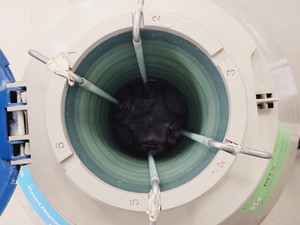 Thumbnail image of Taylor-Wharton 35 VHC Liquid Nitrogen Dewar w/ Stand