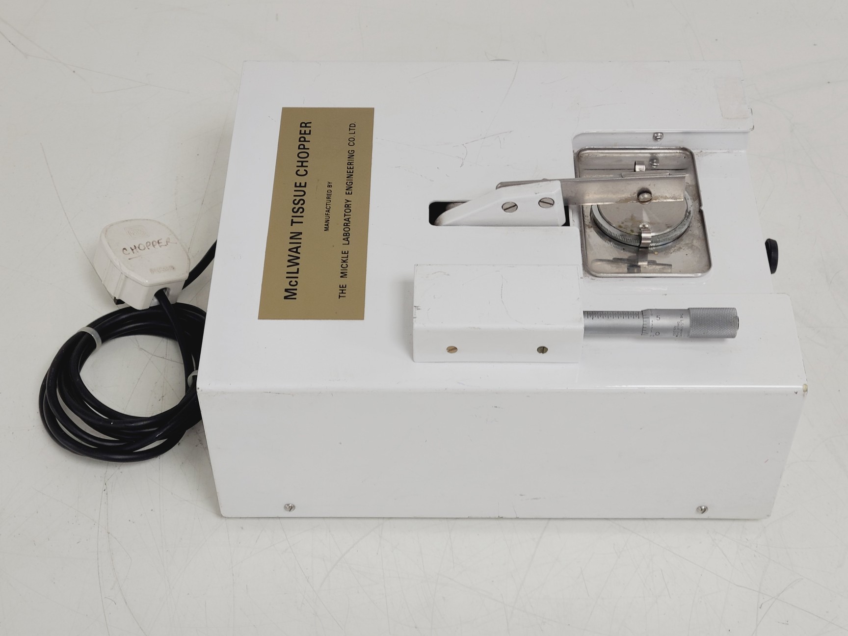 Image of The Mickle Laboratory Engineering Co McIlwain Tissue Chopper