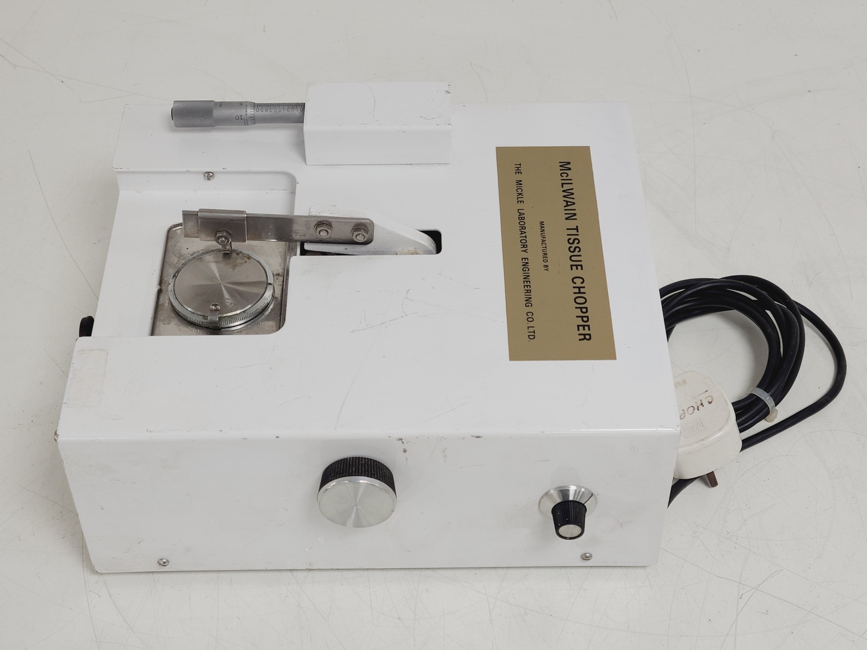 Image of The Mickle Laboratory Engineering Co McIlwain Tissue Chopper