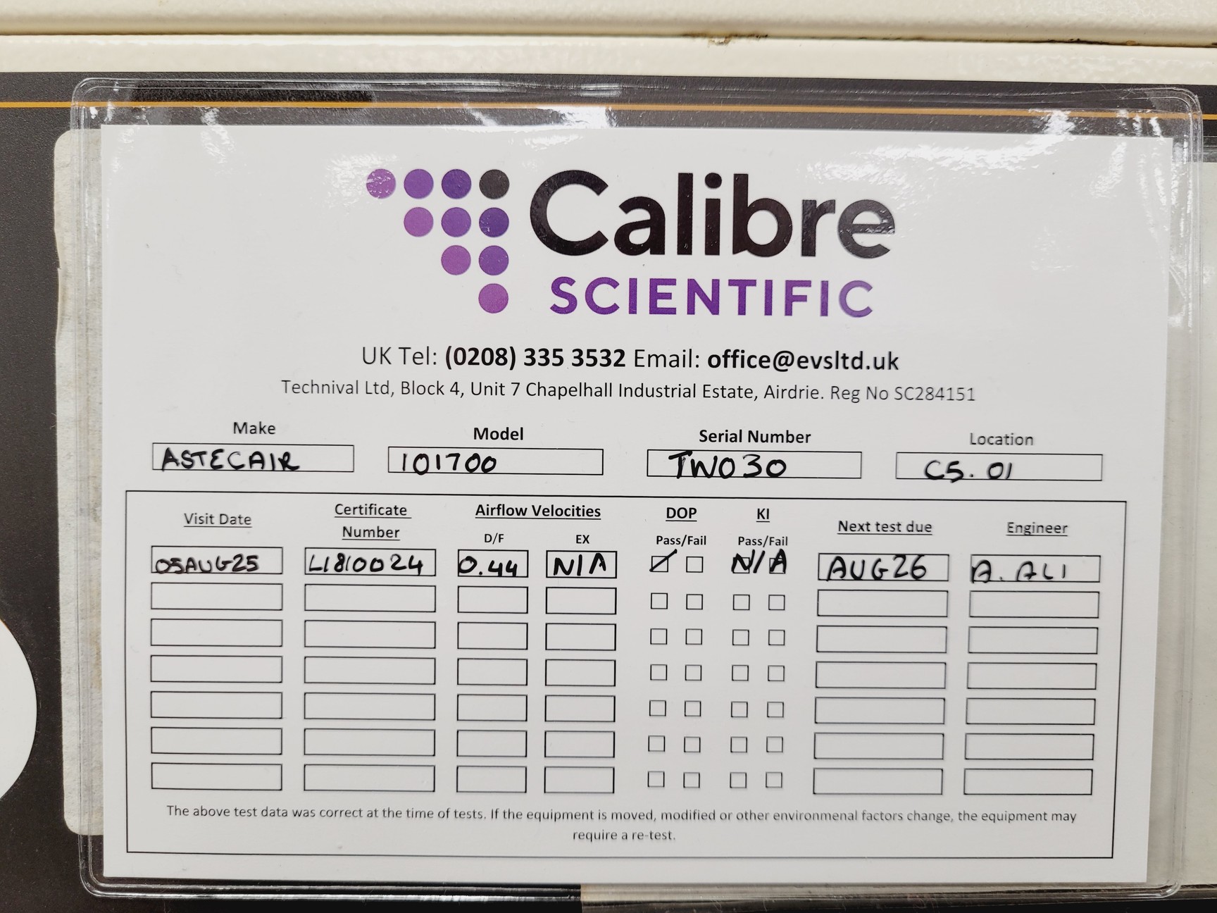 Image of Astecair TWO30 Ductless Fume Cabinet