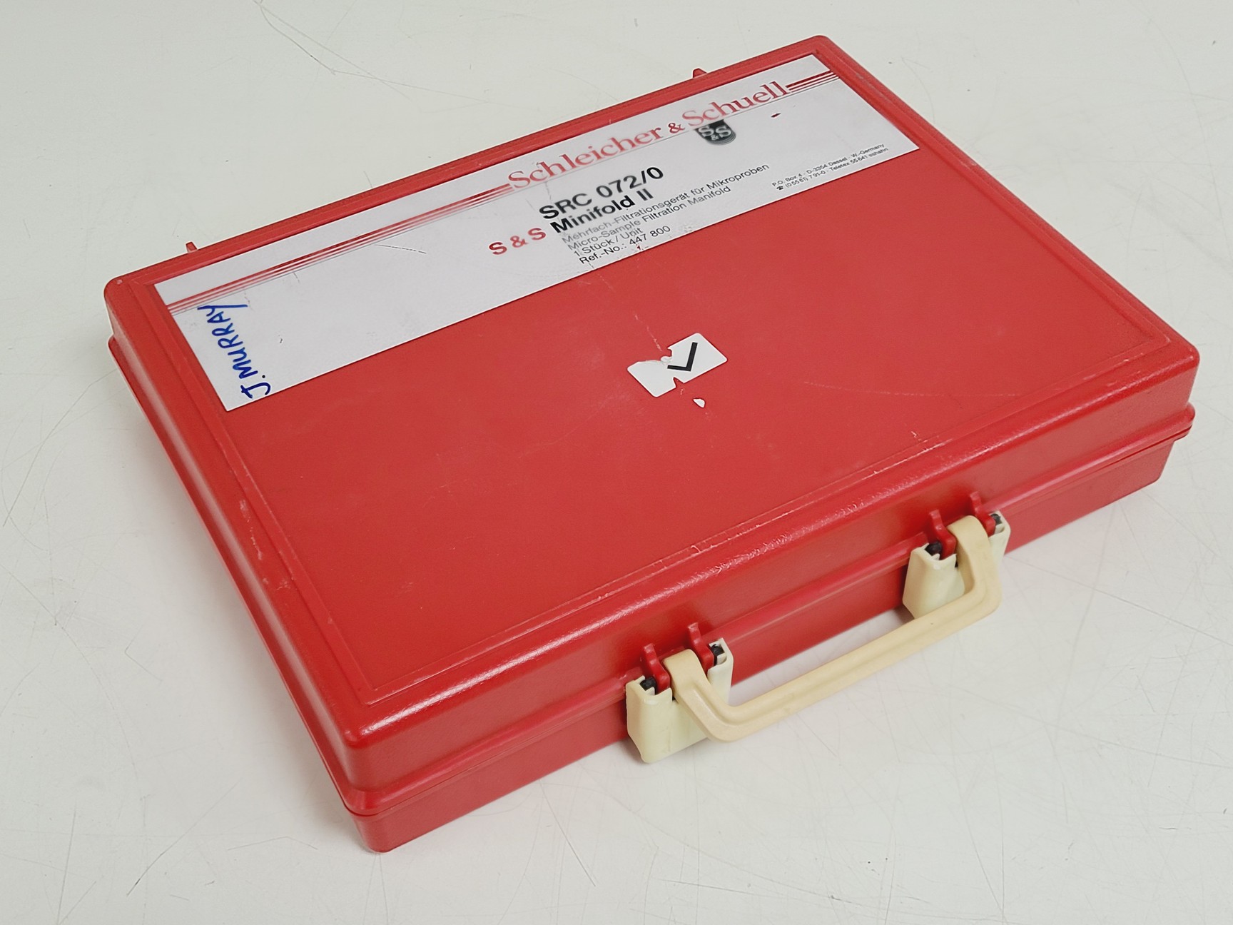 Image of Scheilcher & Schuell SRC 072/0 Micro-Sample Filtration Manifold