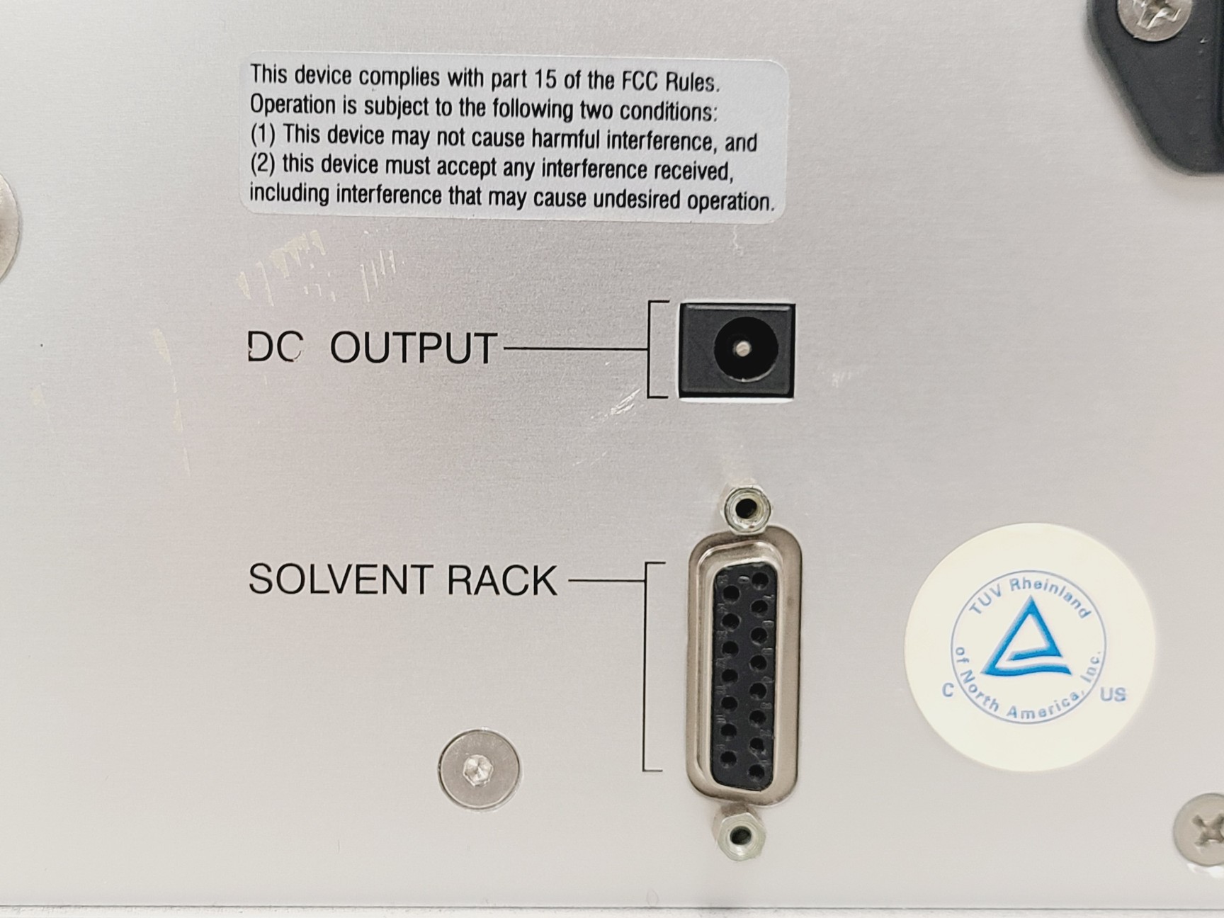 Sor Rack Dionex UVD170U W/ P680 HPLC Pump and SOR-100 Solvent Rack Chromatography