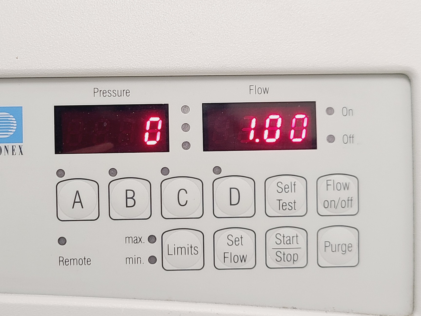 Image of Dionex UVD170U W/ P680 HPLC Pump and SOR-100 Solvent Rack Chromatography