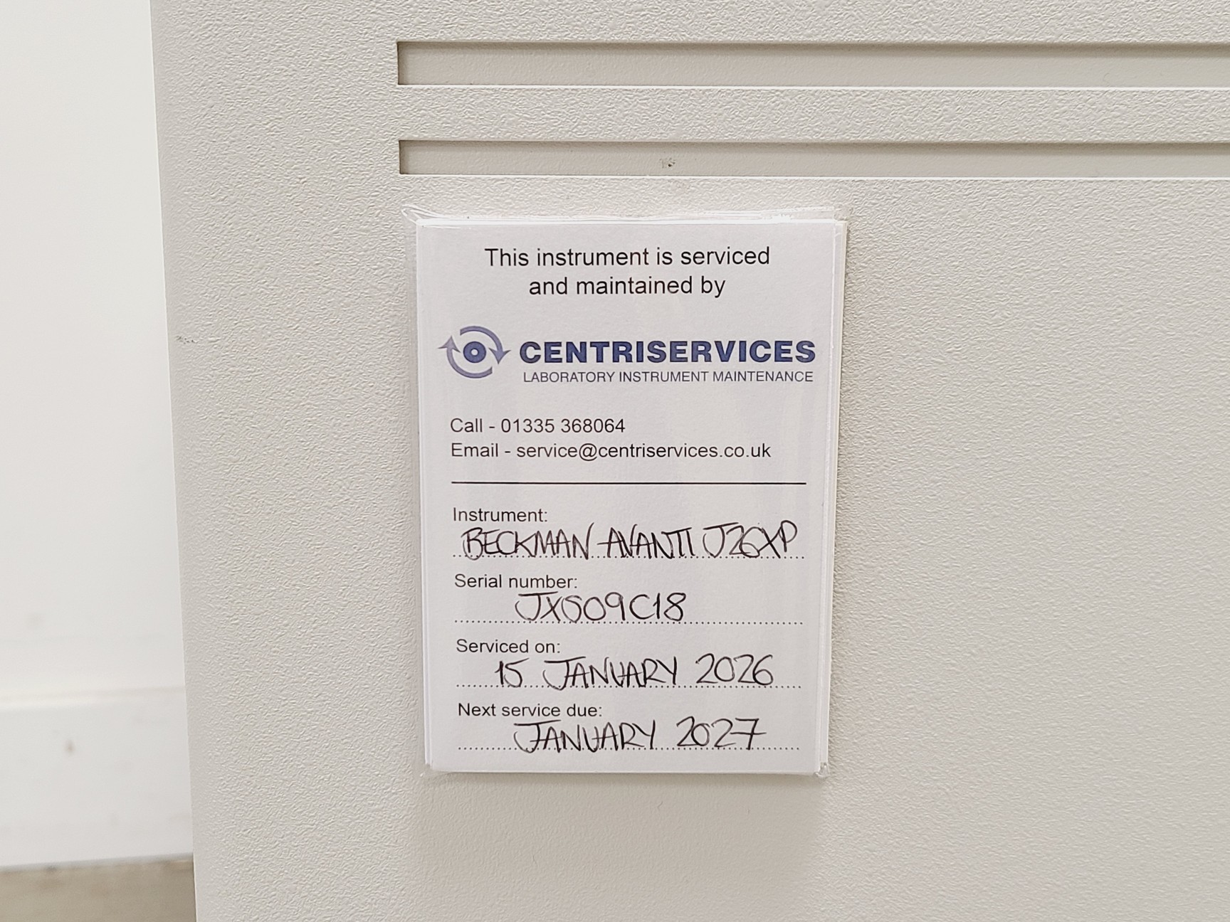 Image of Beckman Coulter Avanti J-26 XP Floor Standing Centrifuge