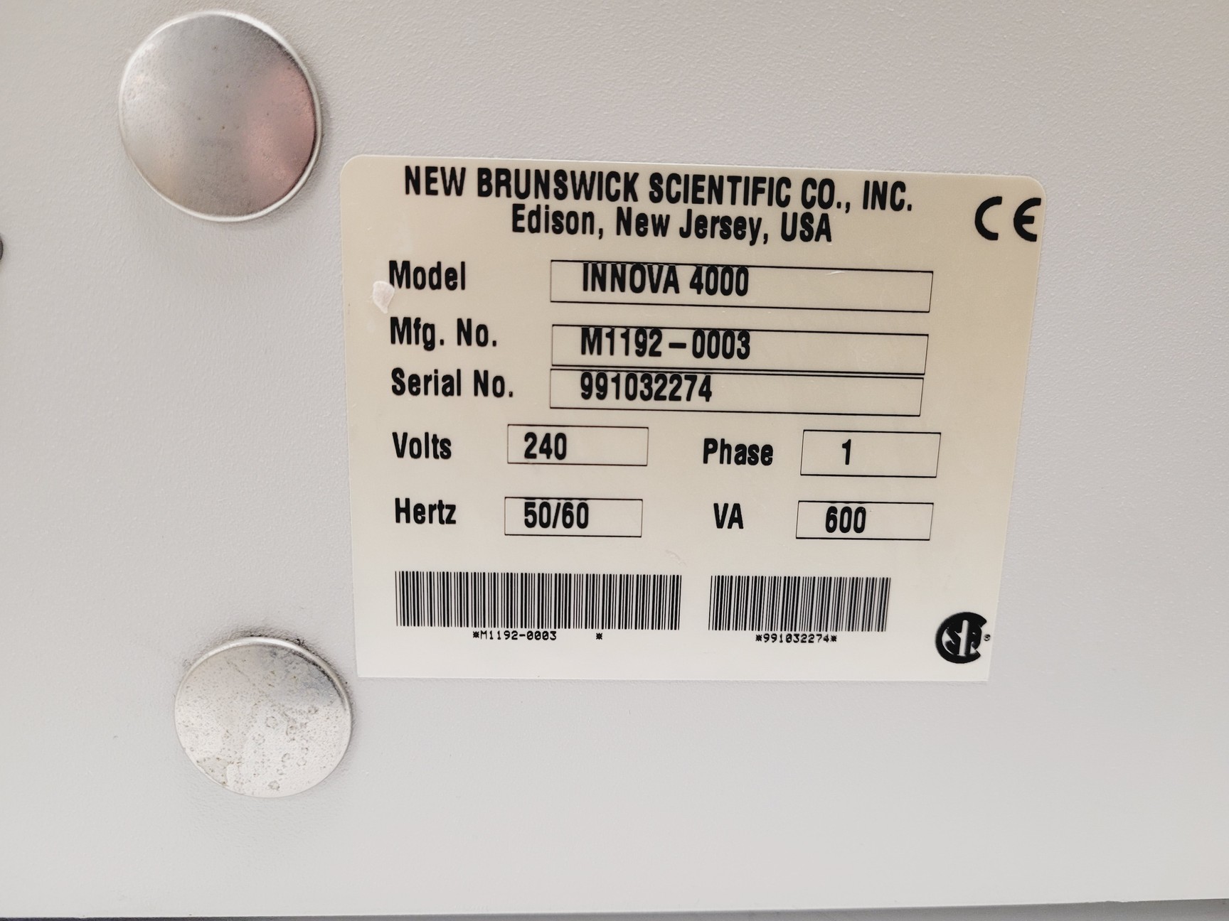 Image of New Brunswick Scientific Innova 4000 Shaking Incubator