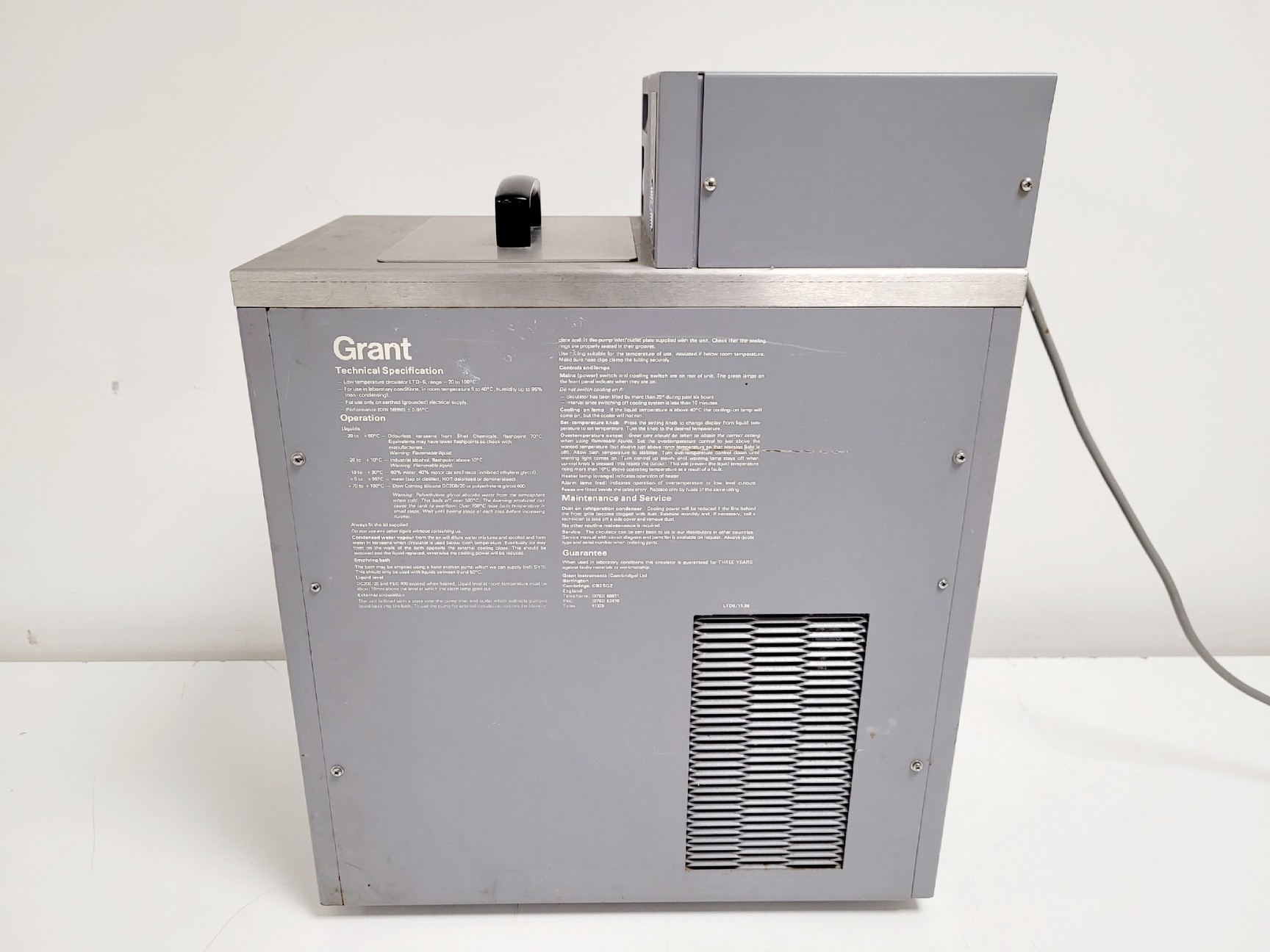 Image of Grant LTD6 Recirculating Water Bath