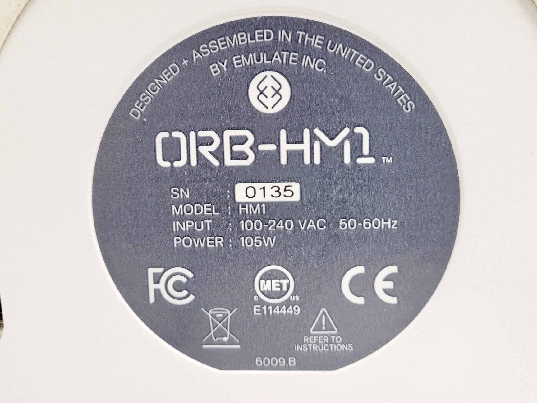 Emulate Orb Module Emulate ORB-HM1 Organ-on-a-Chip System
