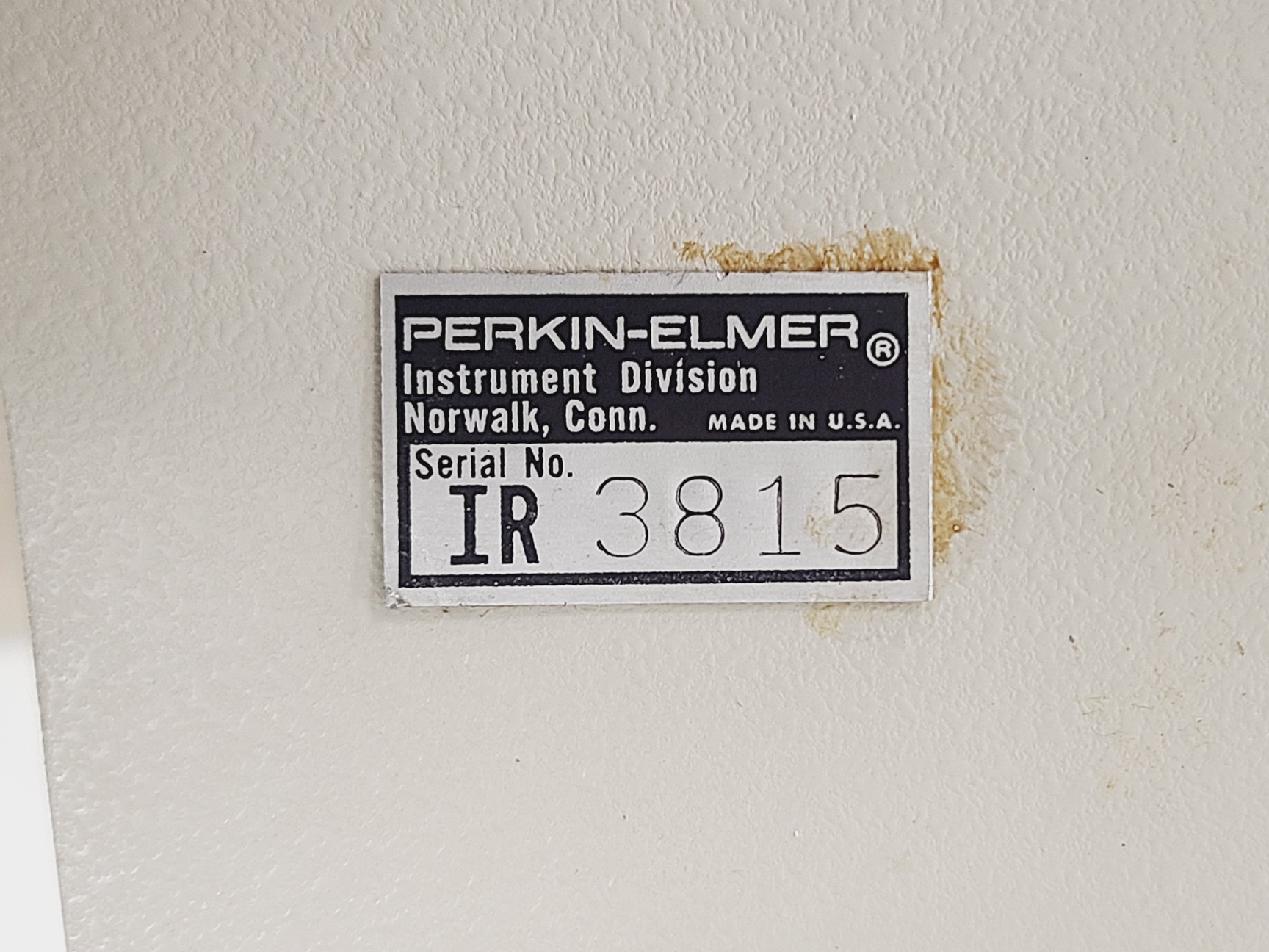 Image of Perkin Elmer 3500 Infared Data Station w/ Perkin Elmer Keyboard & Monitor