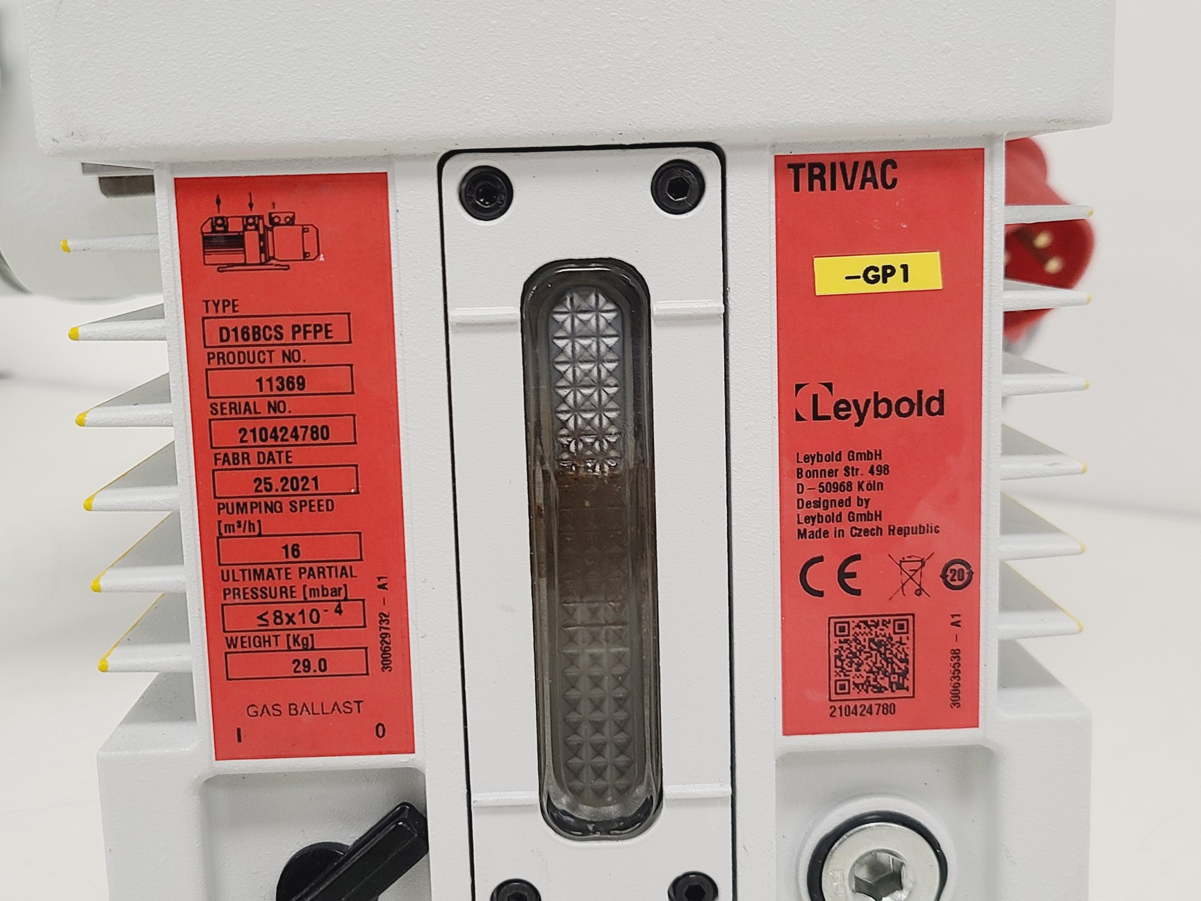 Image of Diener Pico Plasma System with Leybold D16BCS Pump & Accessories