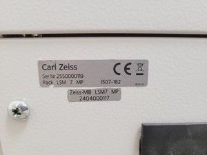 Thumbnail image of Zeiss Examiner.Z1 Axio Upright with Laser System LSM7 Spares/Repair